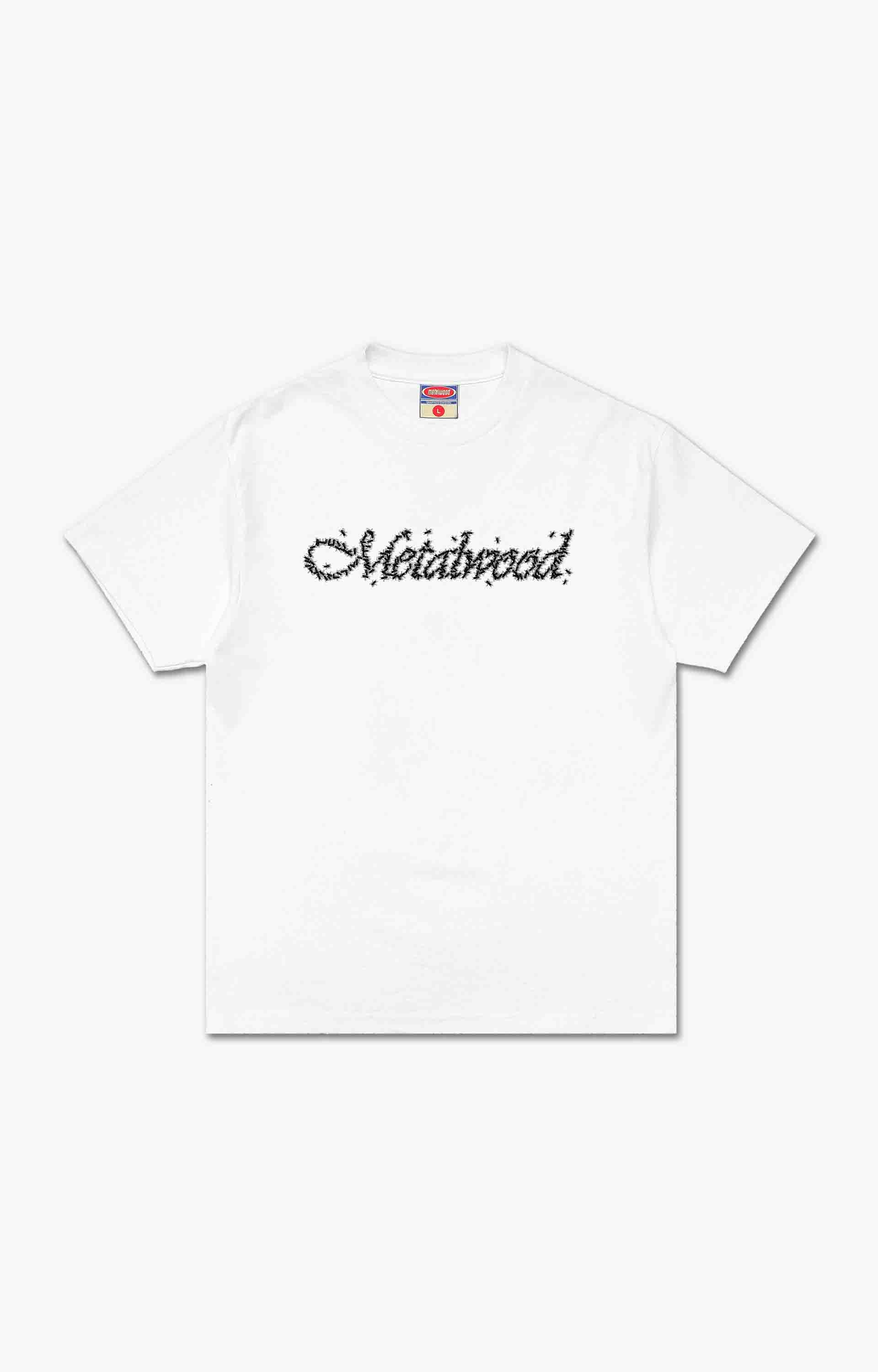 Metalwood Flies T-Shirt, White