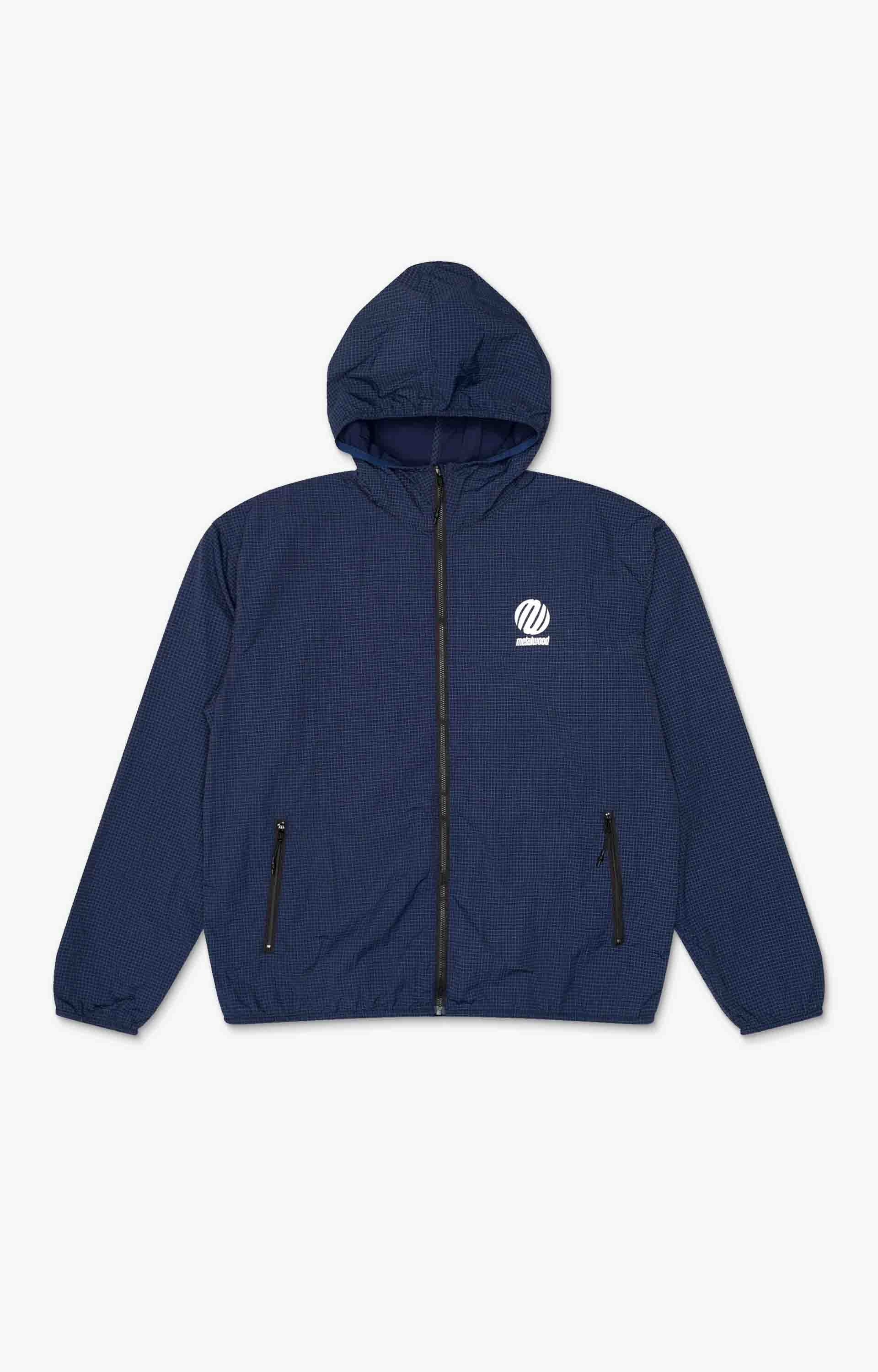 Metalwood Lightweight Ripstop Wind Jacket, Navy
