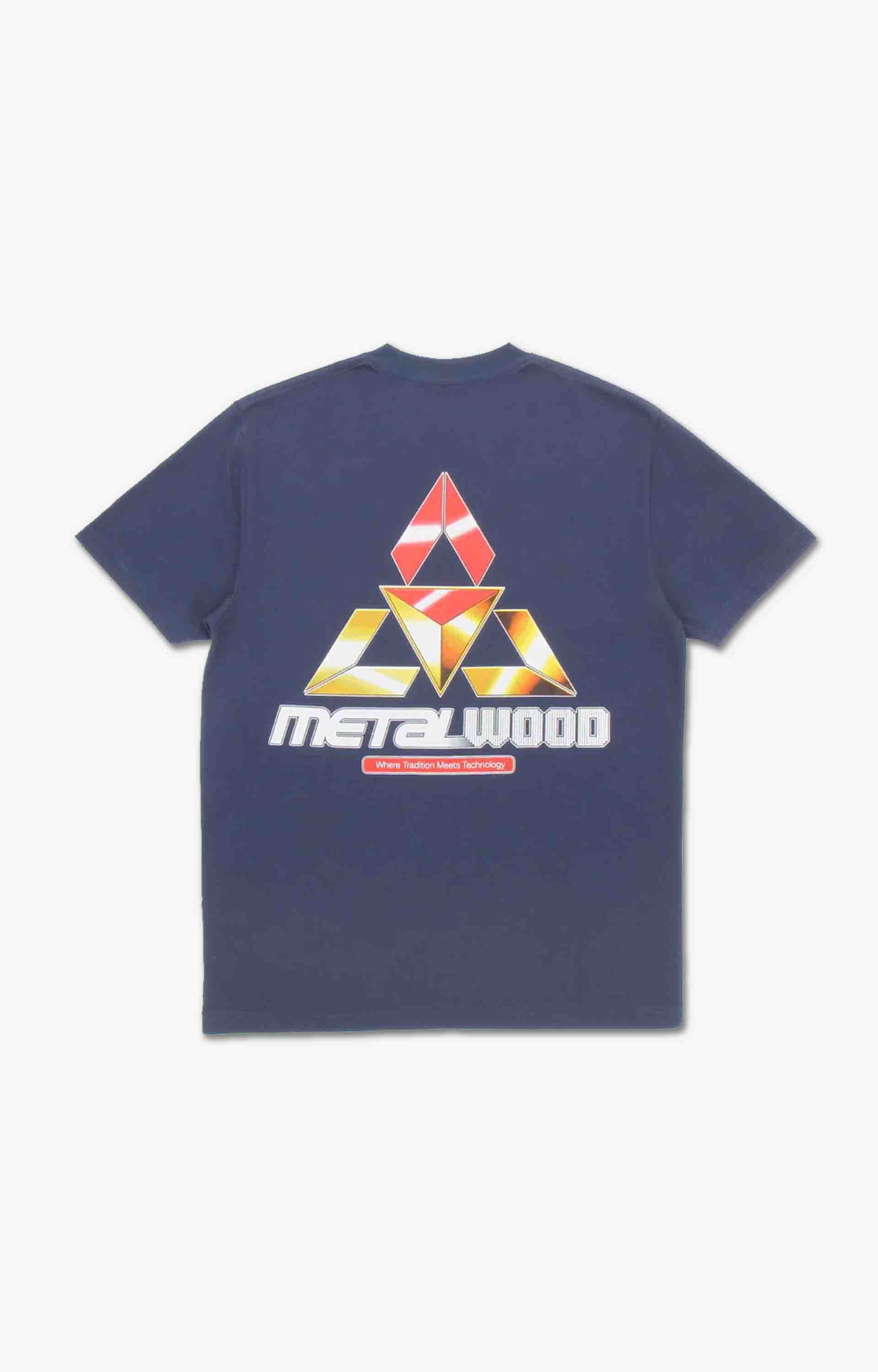 Metalwood Tri-Metal T-Shirt, Midnight