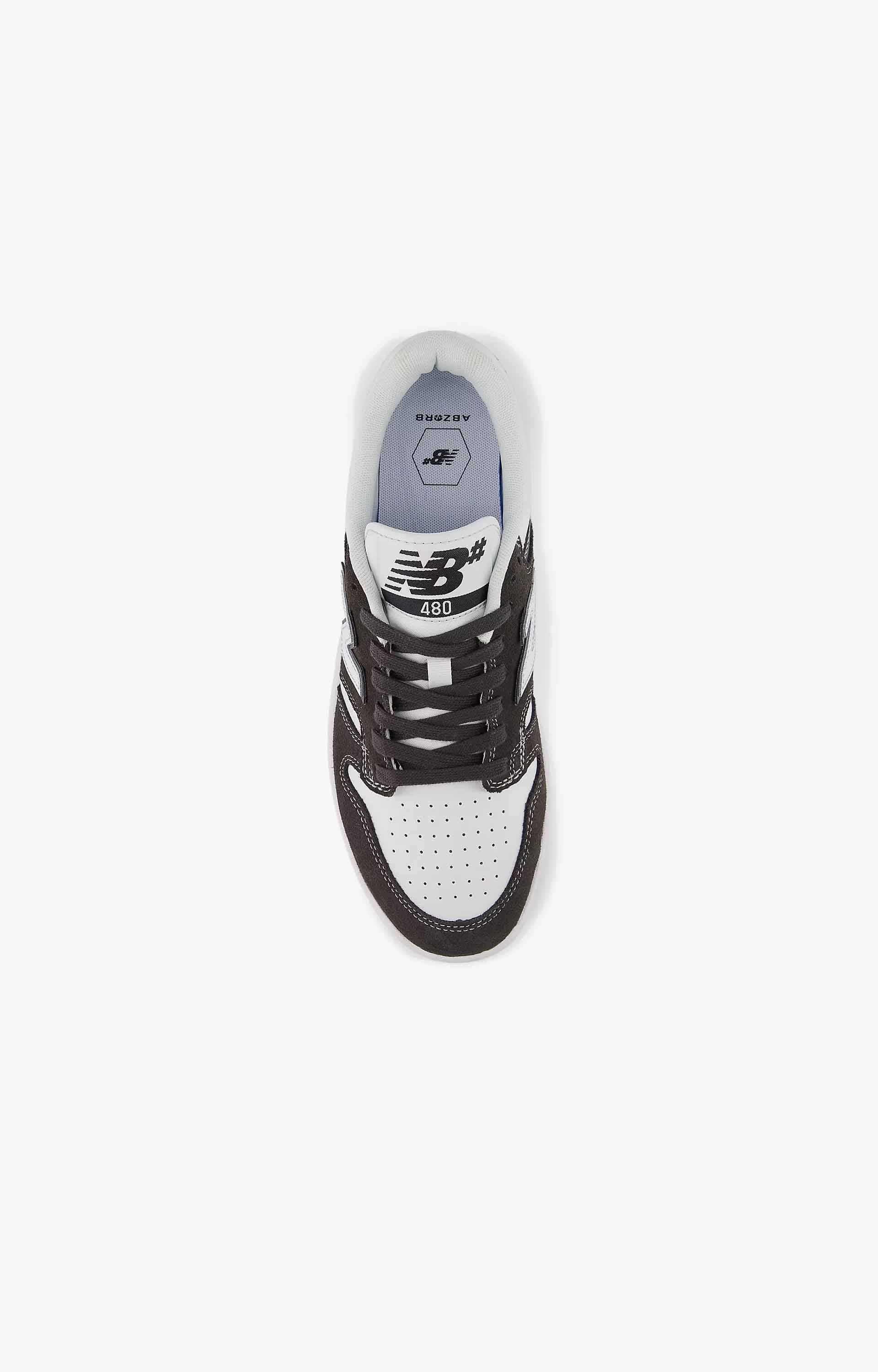 New Balance Numeric NM480BAB Shoes, Dark Grey/White