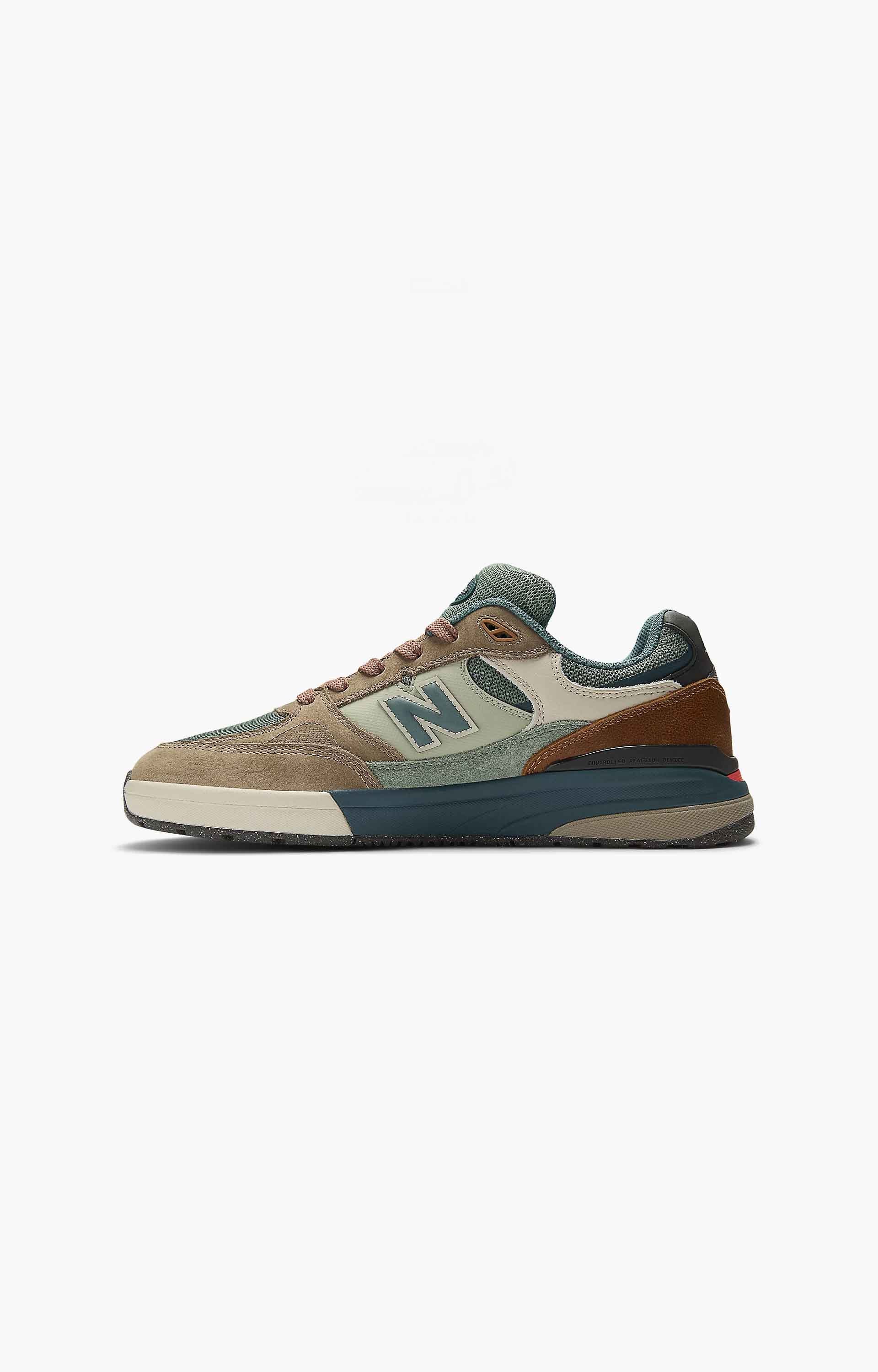 New Balance Numeric NM933ORI Shoes, Tan/Teal
