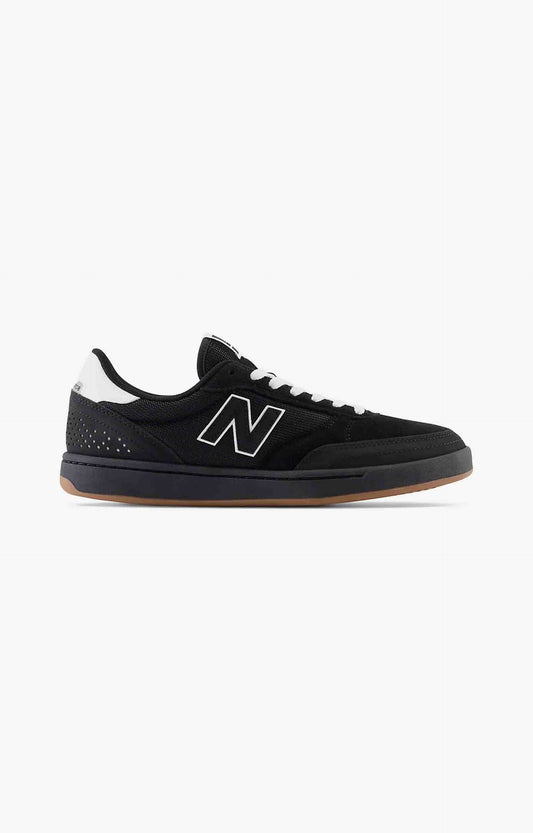 New Balance Numeric NM440LDT Synthetic Shoe, Black/White