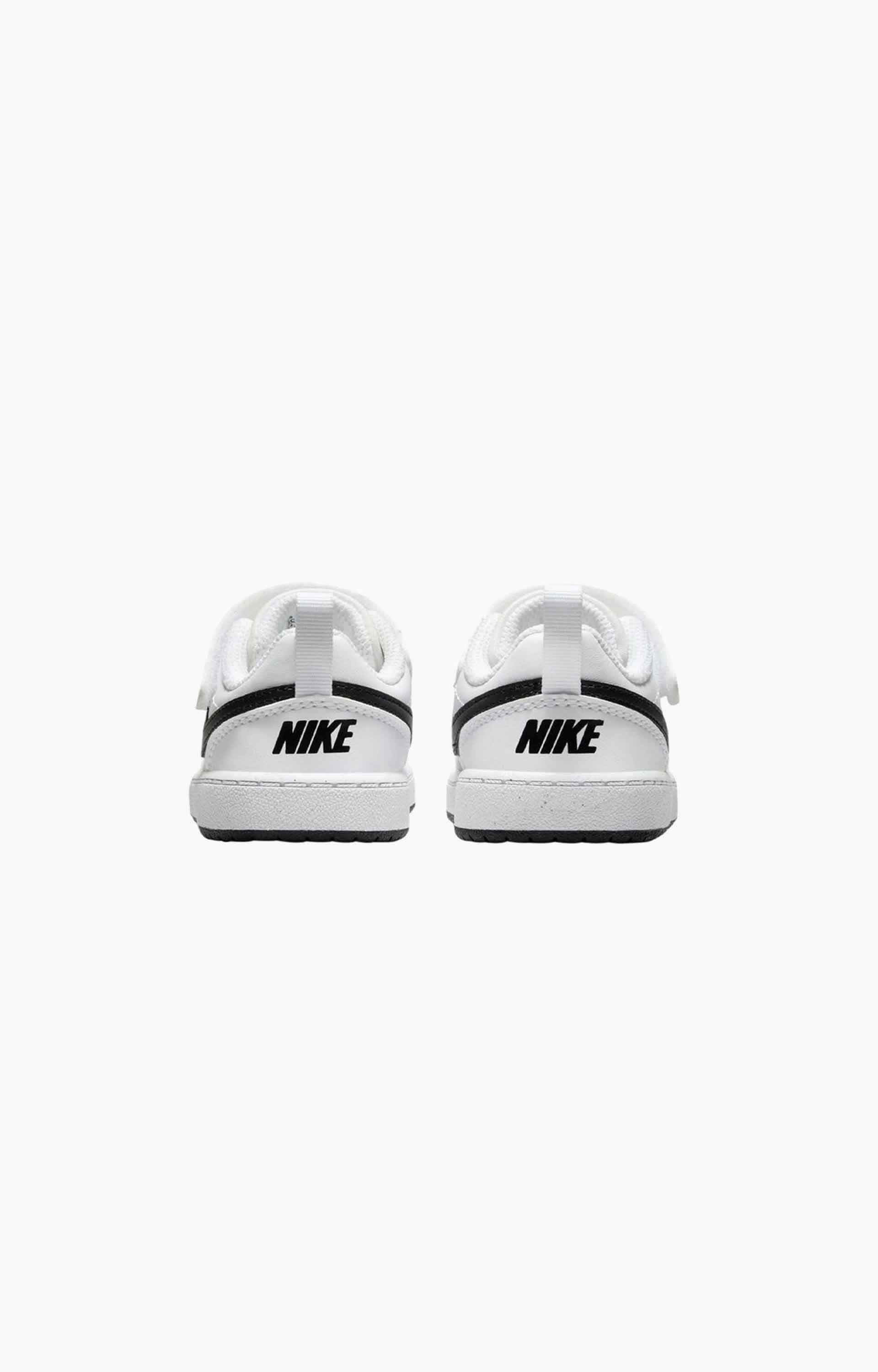 Nike Court Borough Low Recraft DV5458 Toddler Shoe, White/Black
