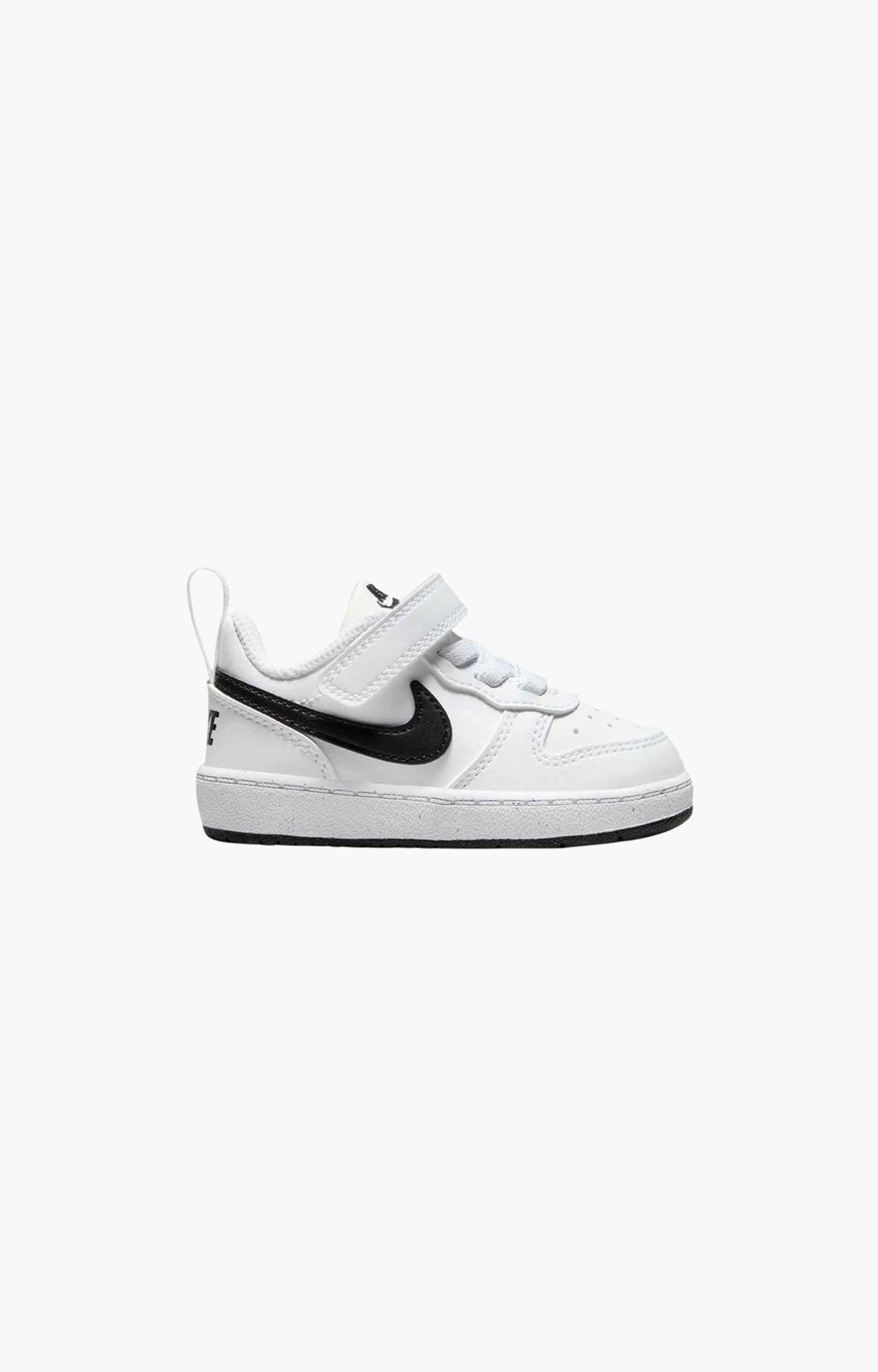 Nike Court Borough Low Recraft DV5458 Toddler Shoe, White/Black
