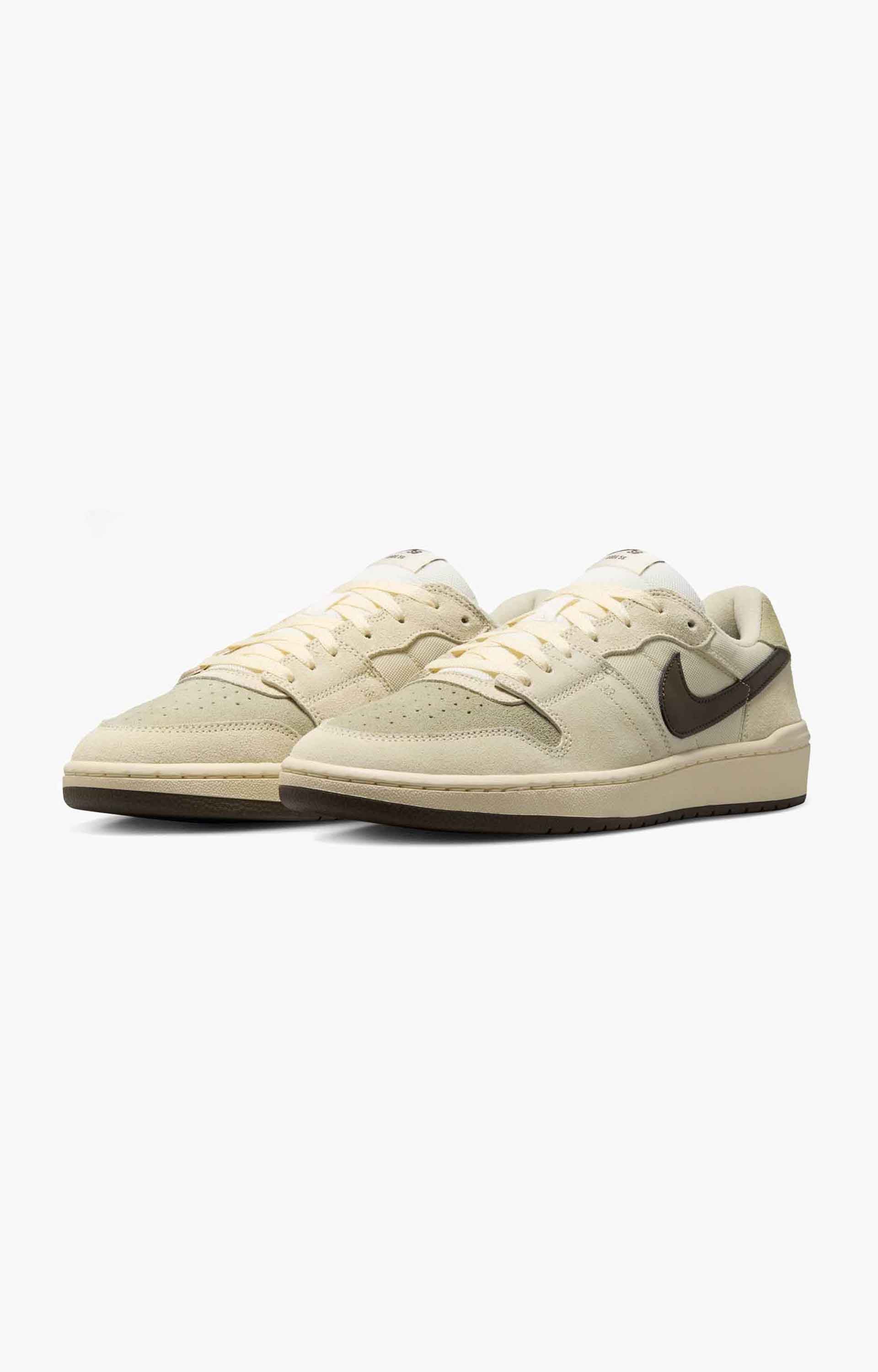 Nike SB Code 58 Shoes, Pale Ivory/Light Khaki/Muslin/Dark Hazel