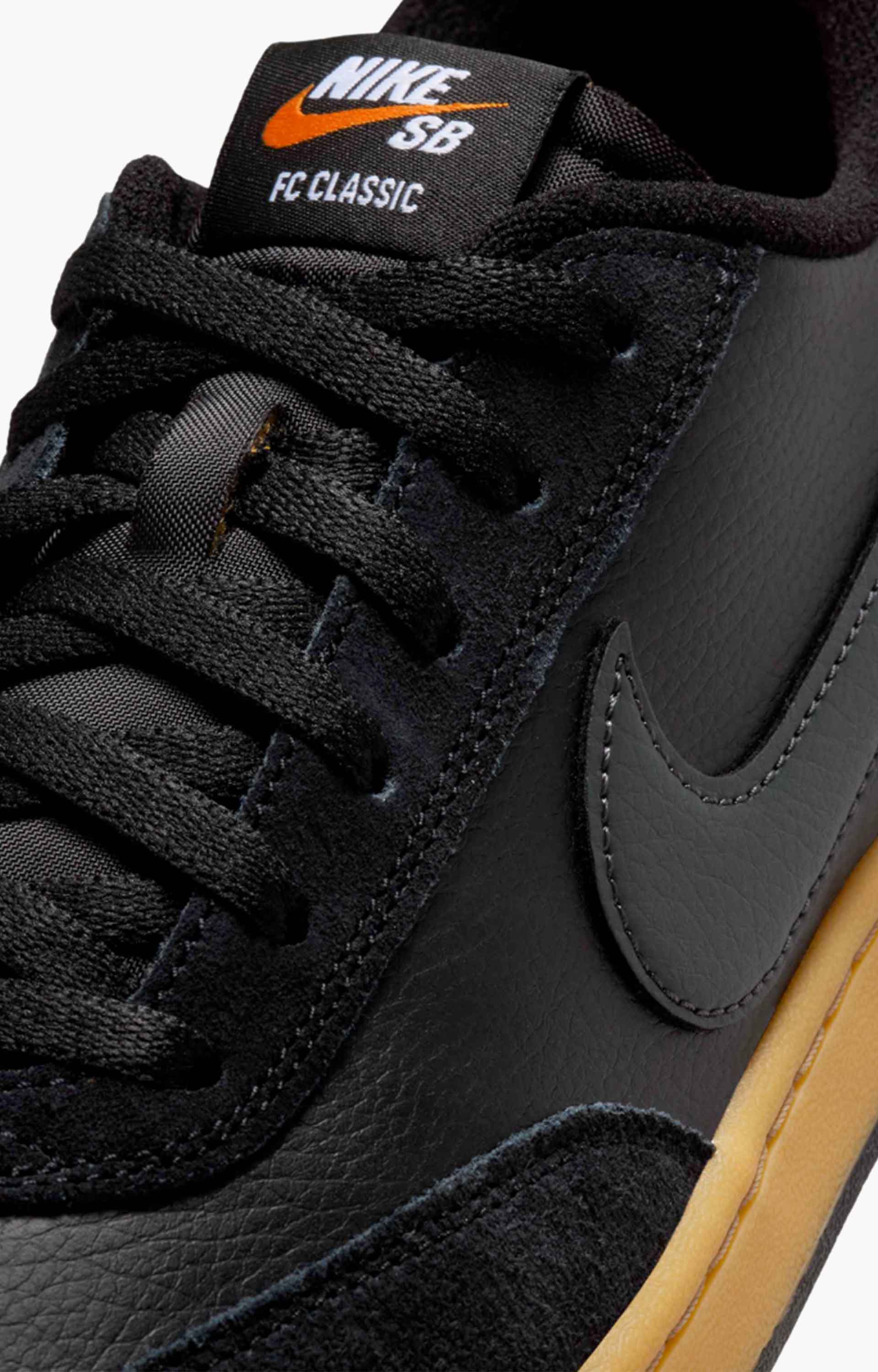 Nike SB FC Classic Skate Shoe, Black/Black