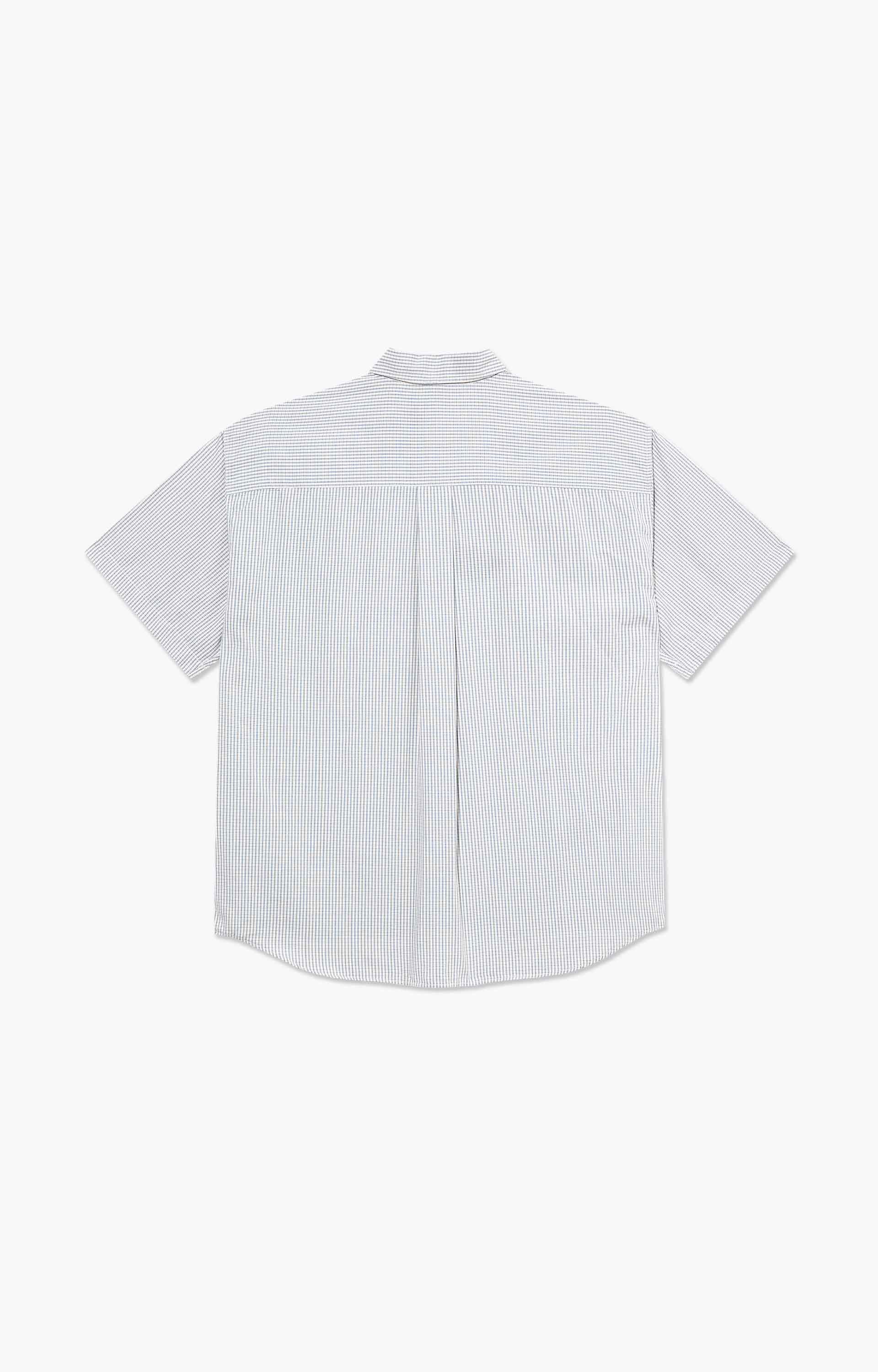 Polar Skate Co Mitch Shirt, Blue Check