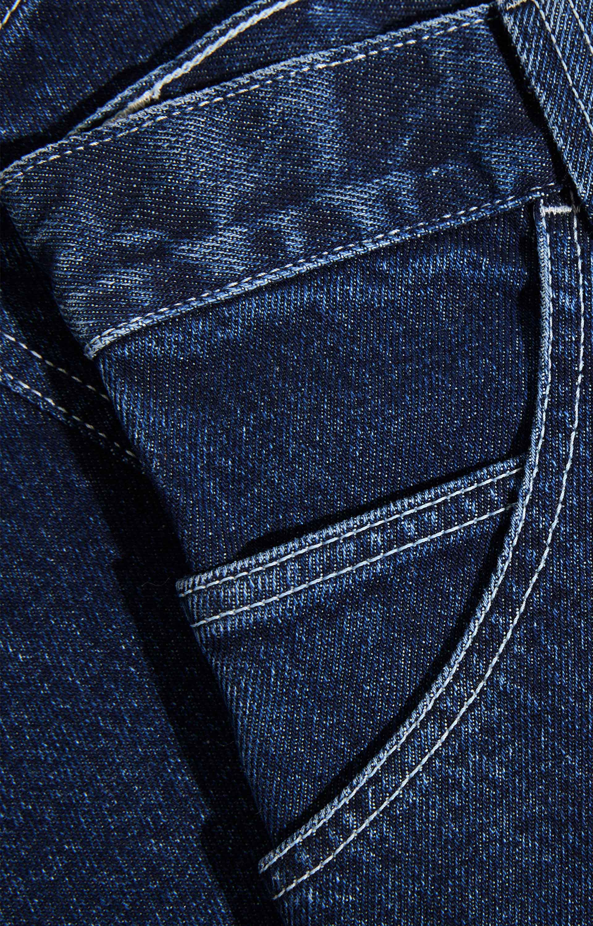 Polar Skate Co Jiro Shorts, Dark Blue/White Stitching