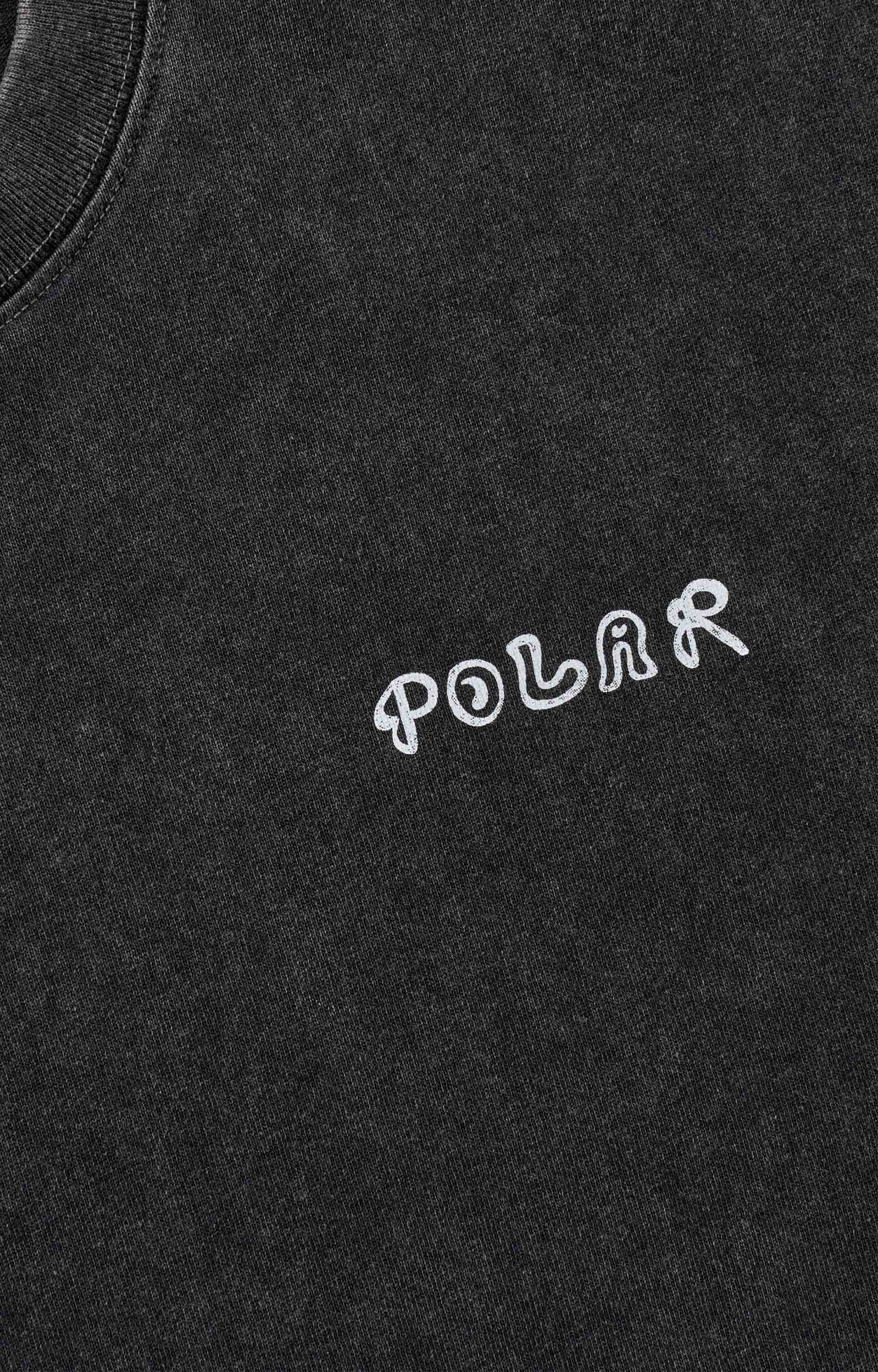 Polar Skate Co 2 Guys T-Shirt, Silver Black