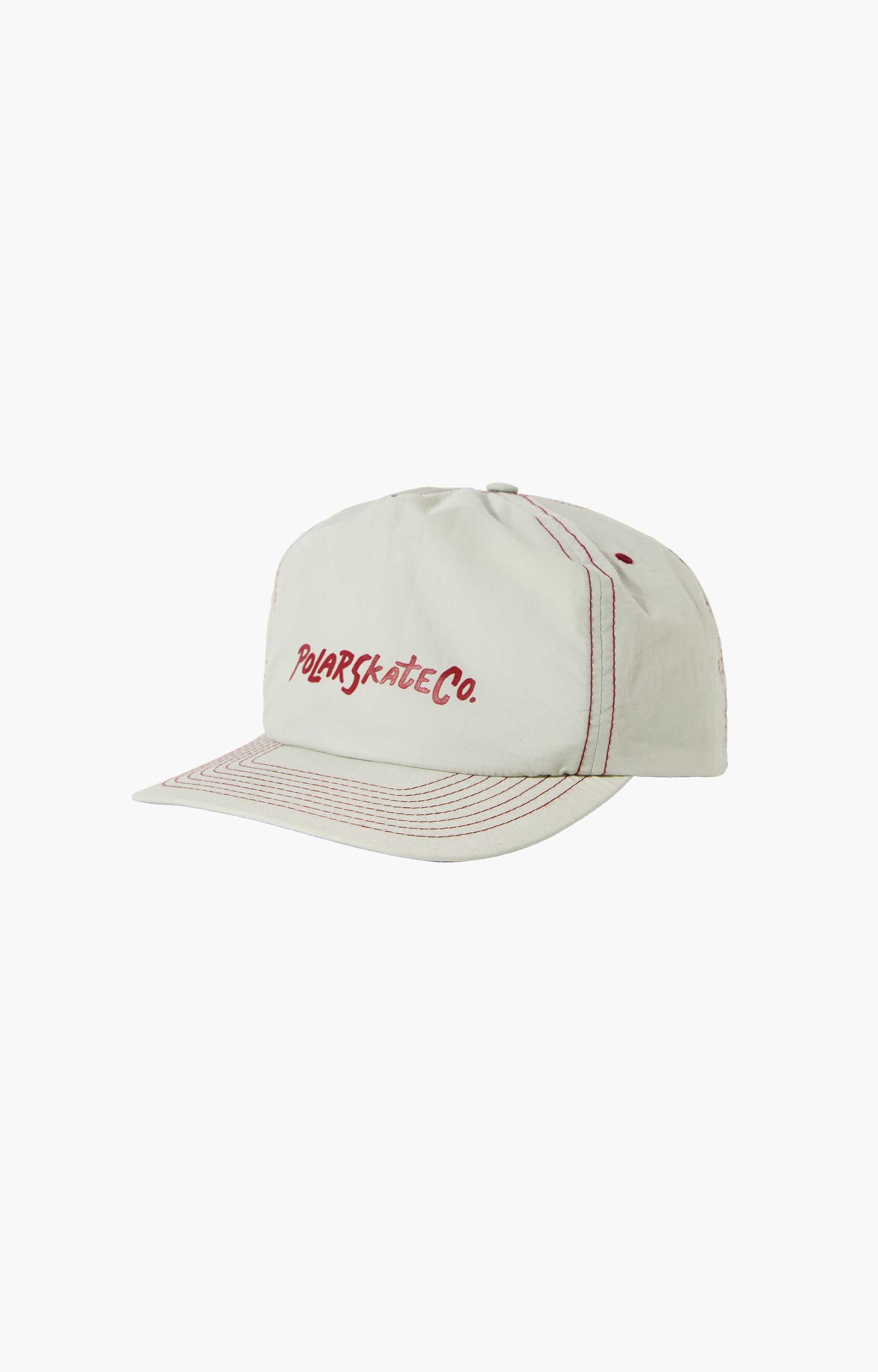 Polar Skate Co Earl Cap, Oyster/Bordeaux