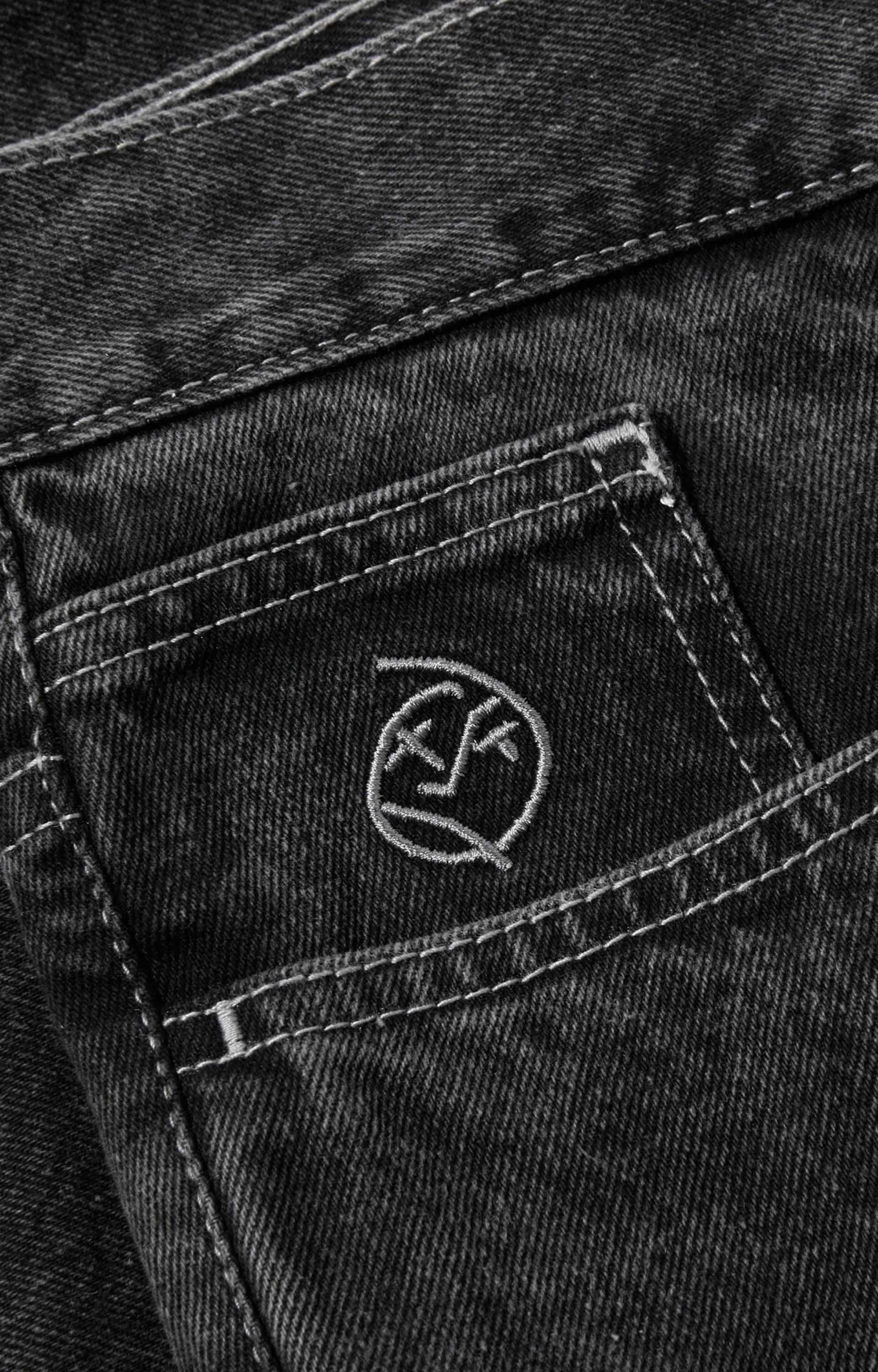 Polar Big Boy Pants, Silver Black