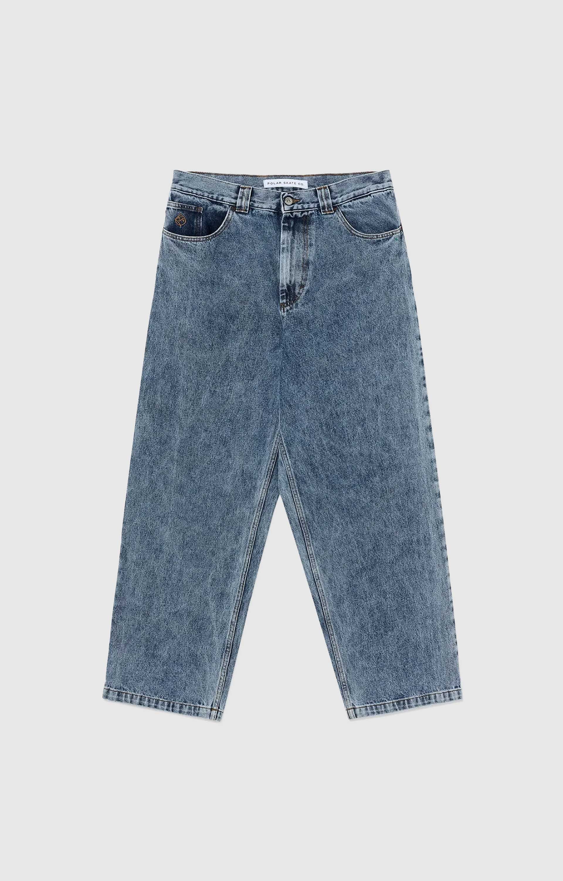 Polar Big Boy Pants, Heavy Washed Blue