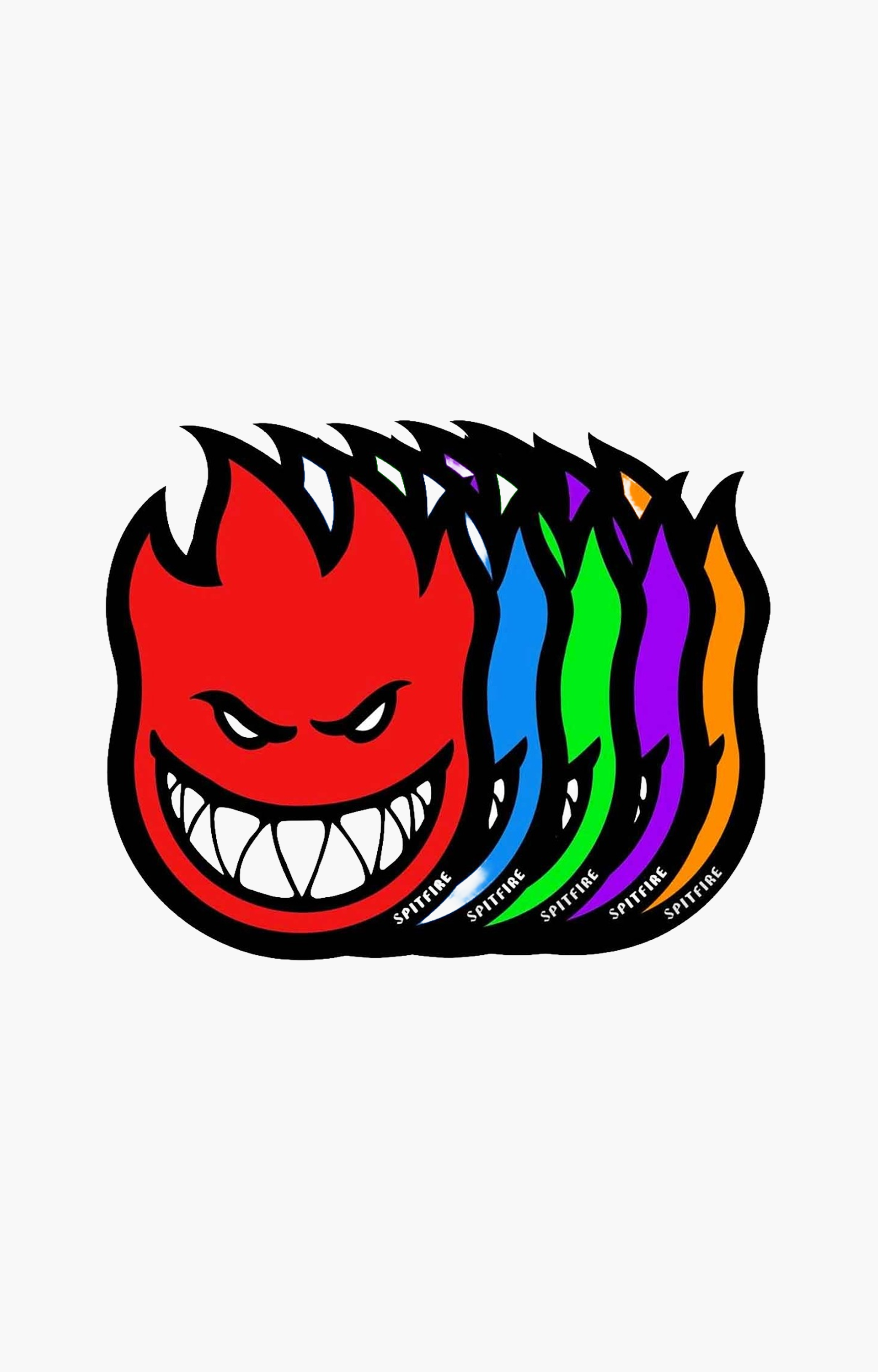 Spitfire Fireball Sticker