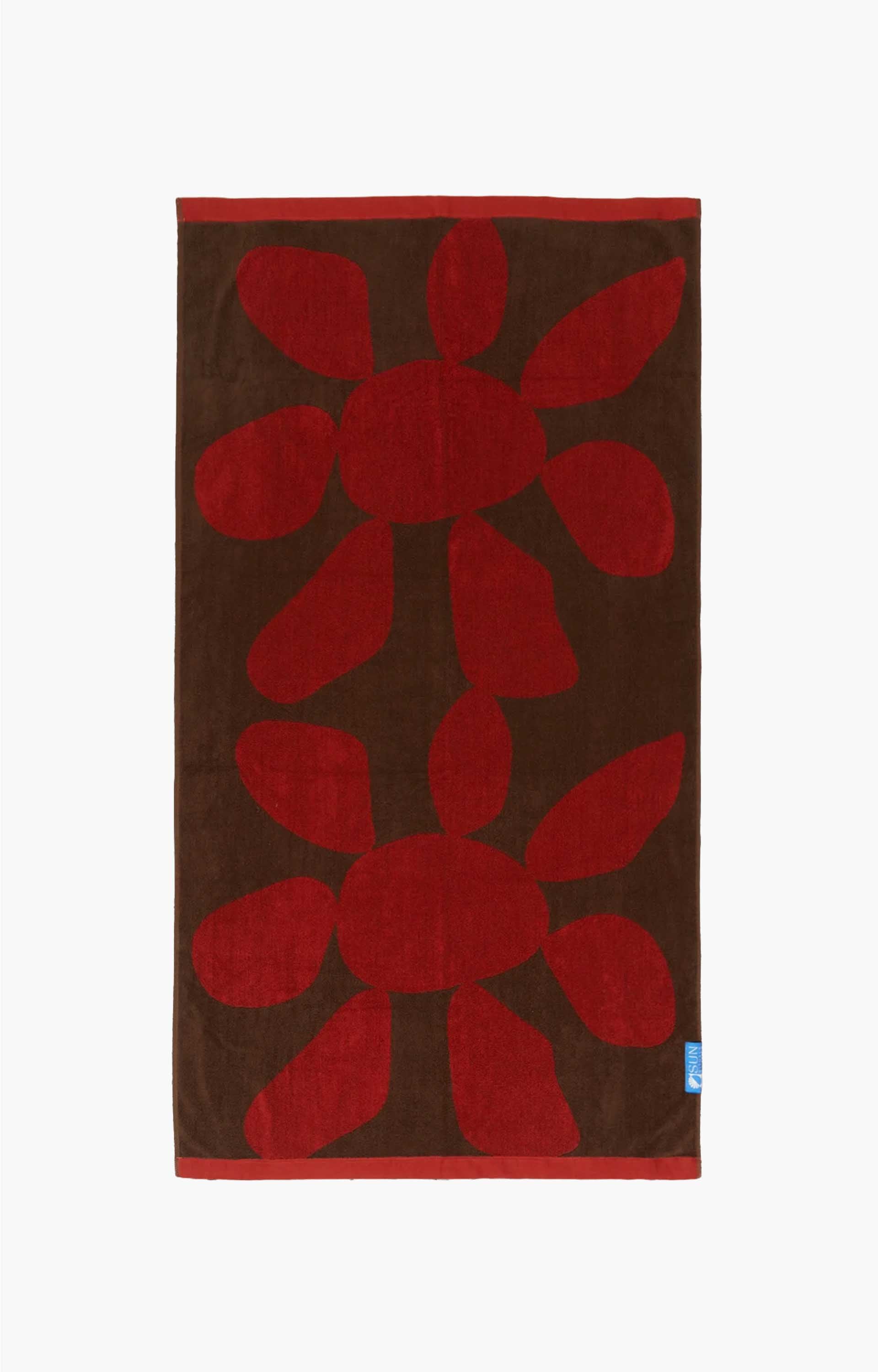Sun Rituals Calvi Towel, Red Ochre