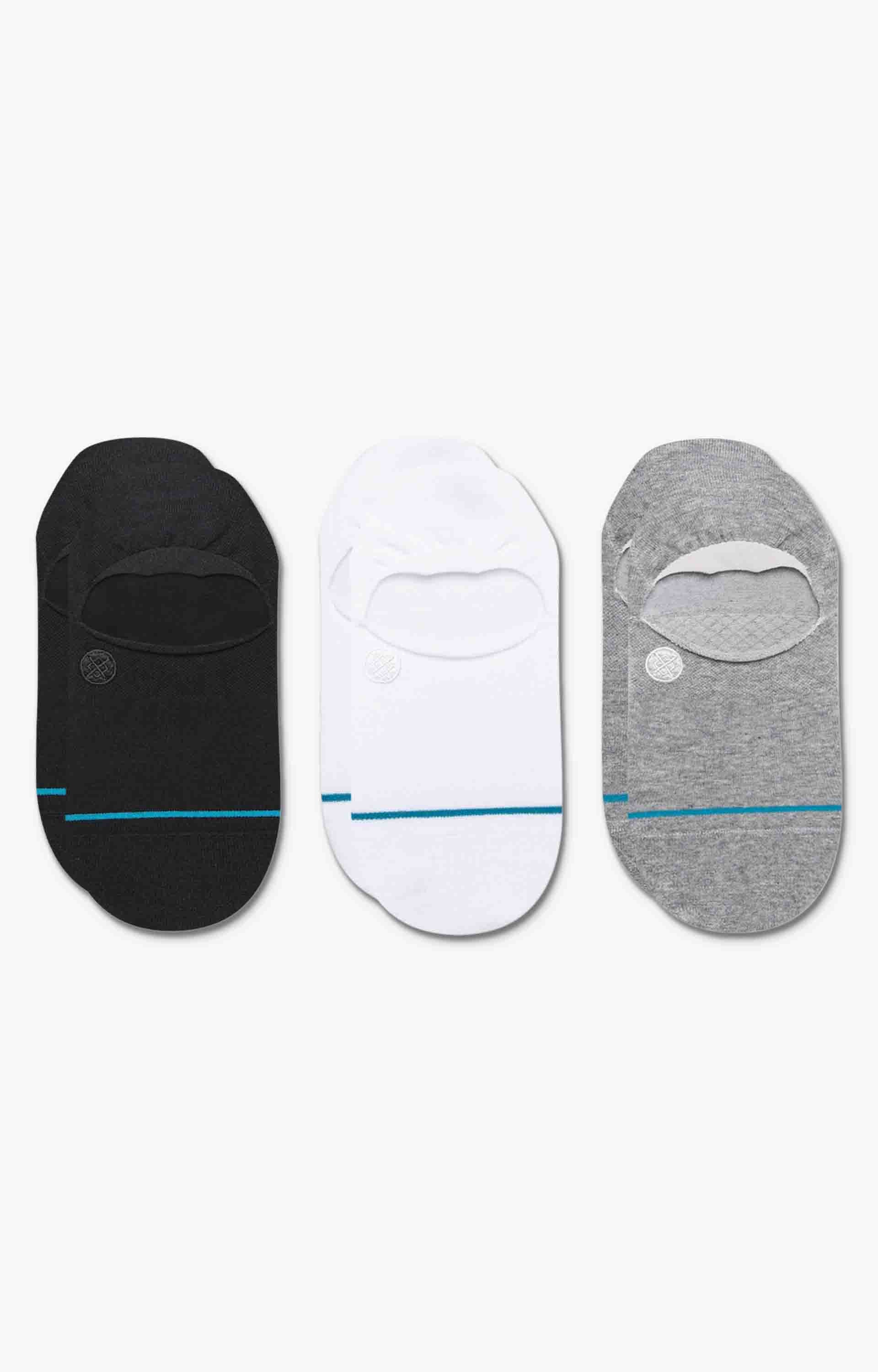 Stance Icon 3 Pack No Show Socks, Multi