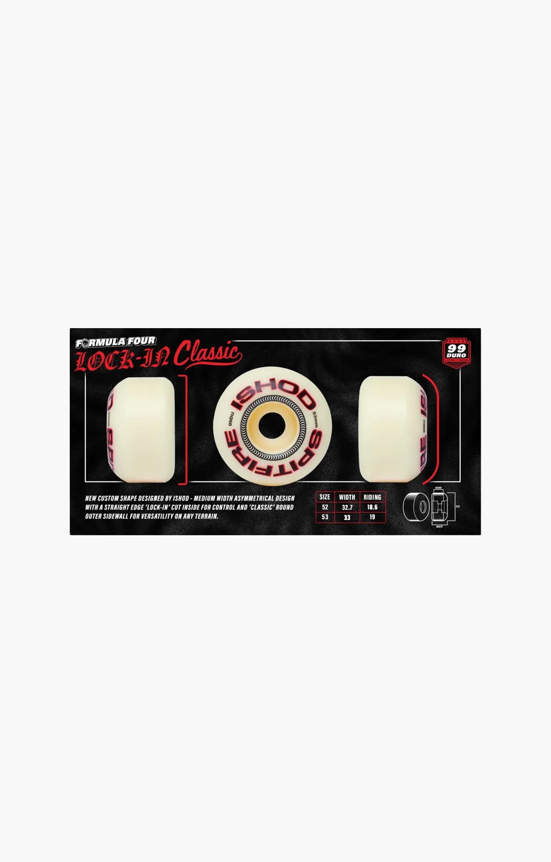 Spitfire F4 99D Ishod Wair Lock In Classic Skateboard Wheels