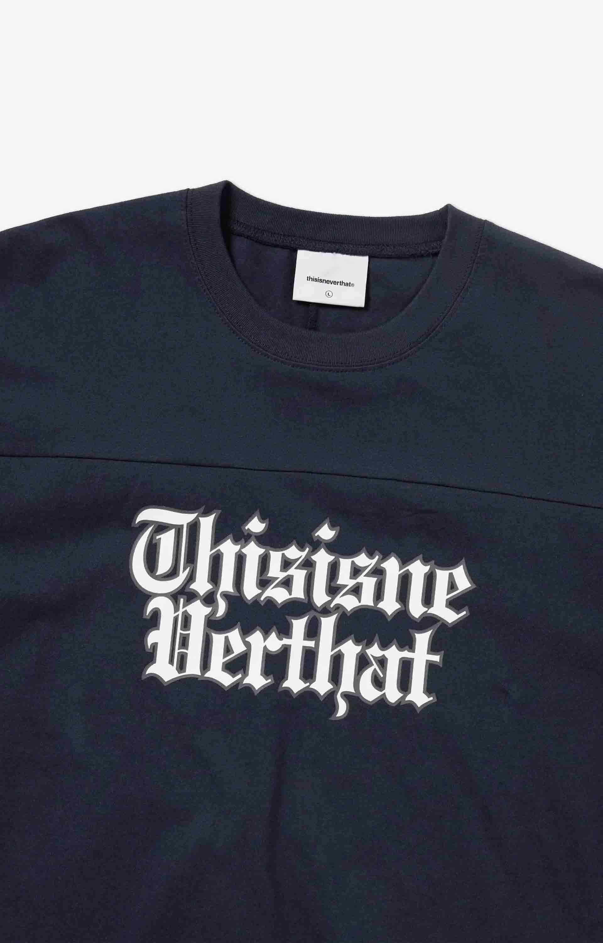 This Is Never That Football T-Shirt, Navy