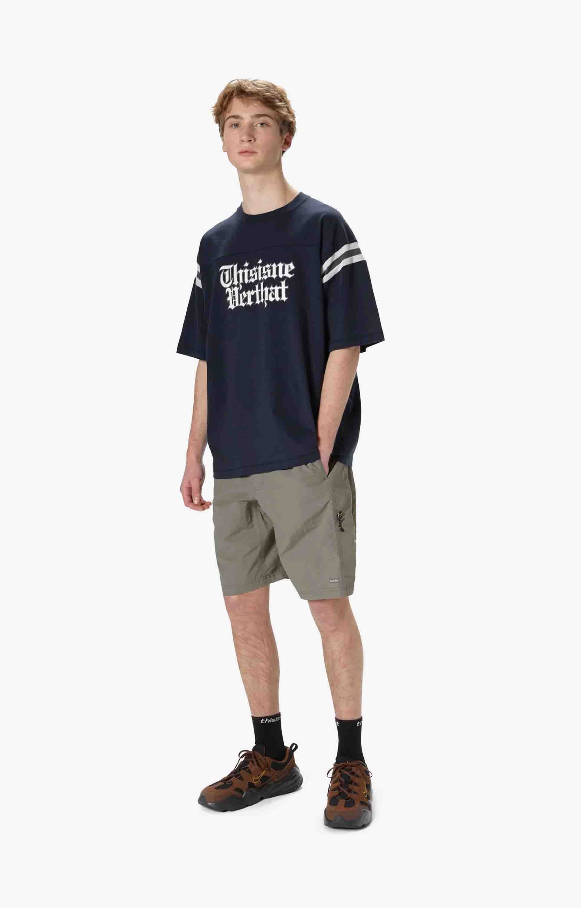 This Is Never That Football T-Shirt, Navy