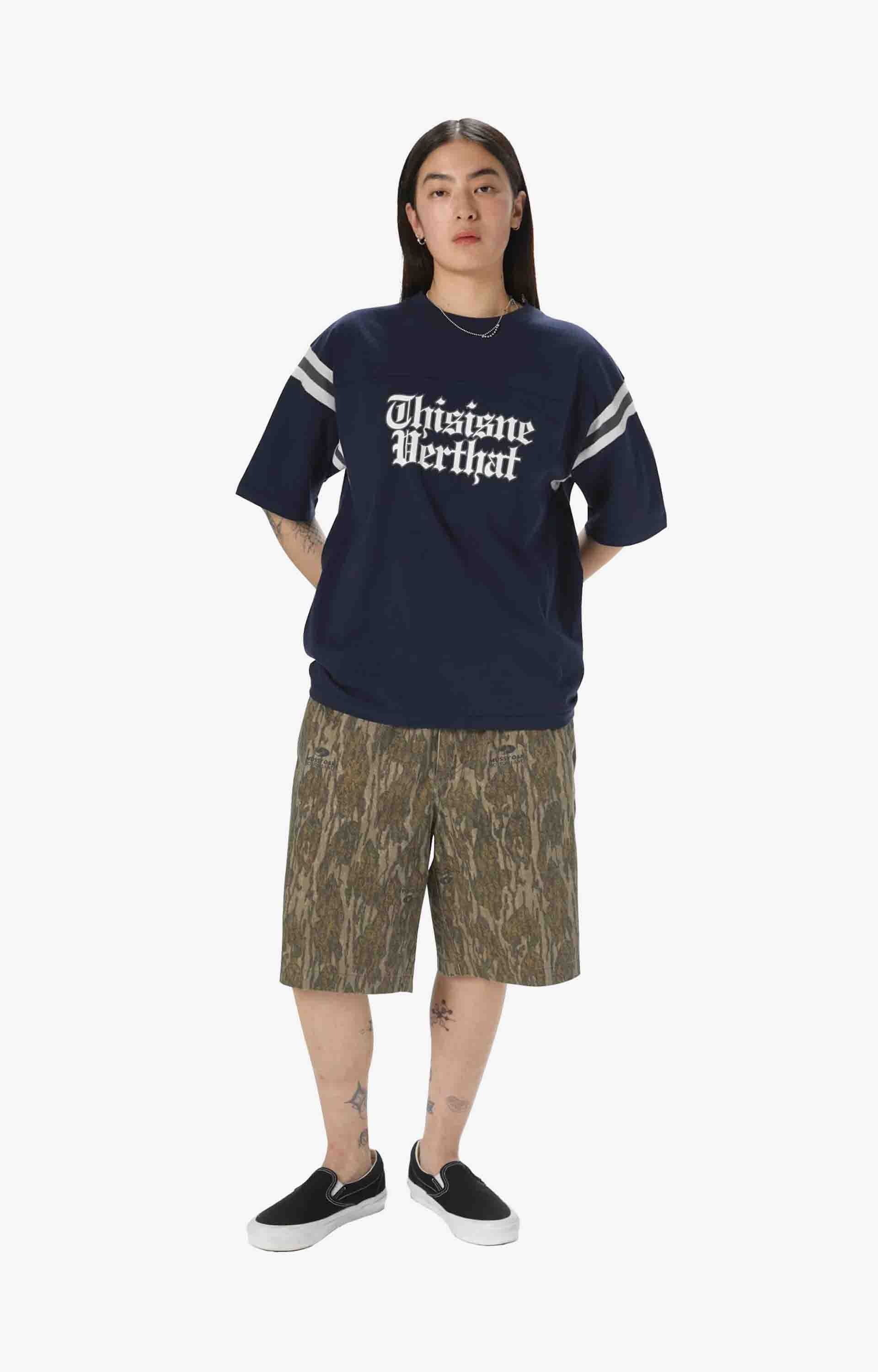 This Is Never That Football T-Shirt, Navy
