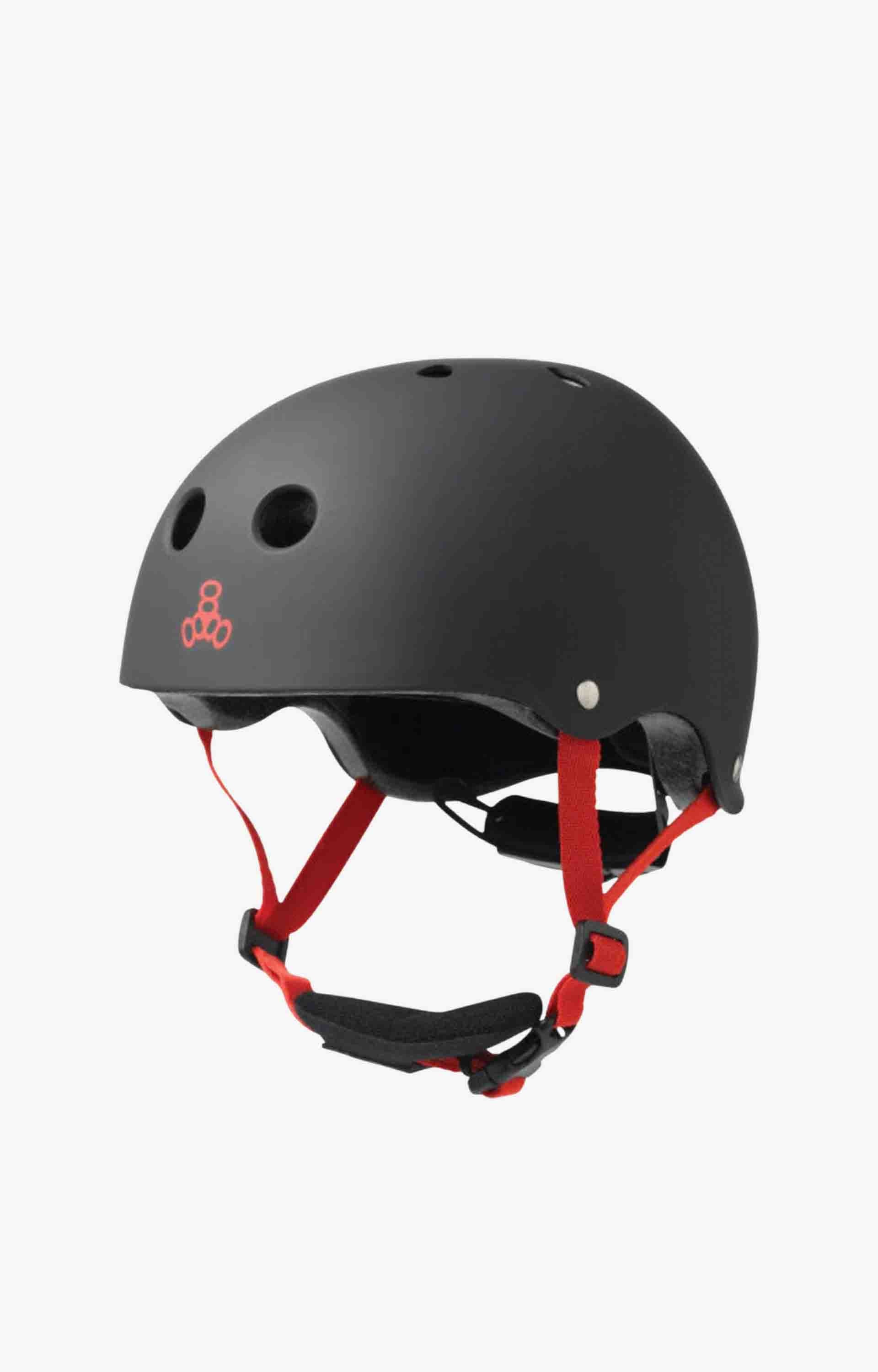 Triple Eight Lil 8 Certified Youth Helmet, Black