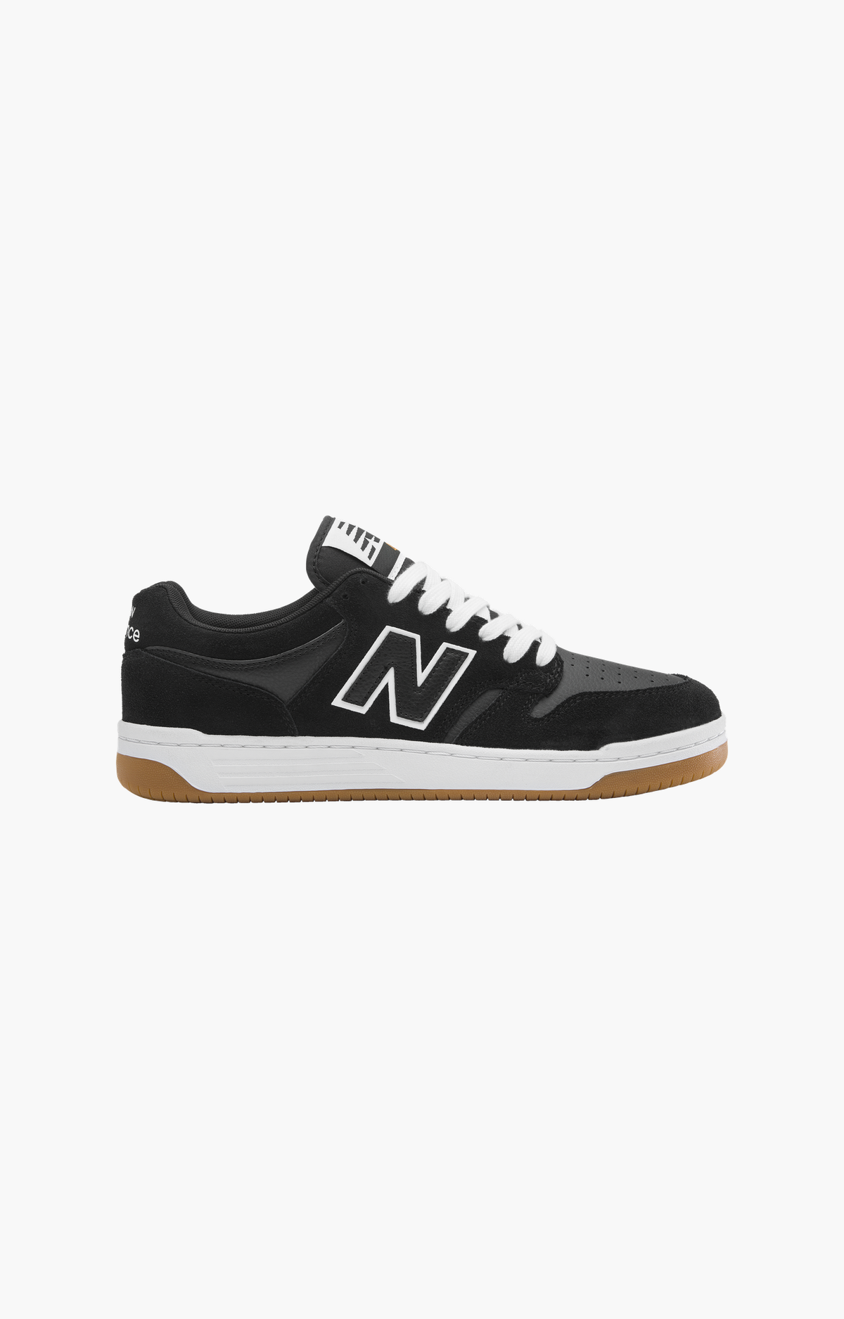 New Balance Numeric UN480NCT Shoes, Black / White / Gum
