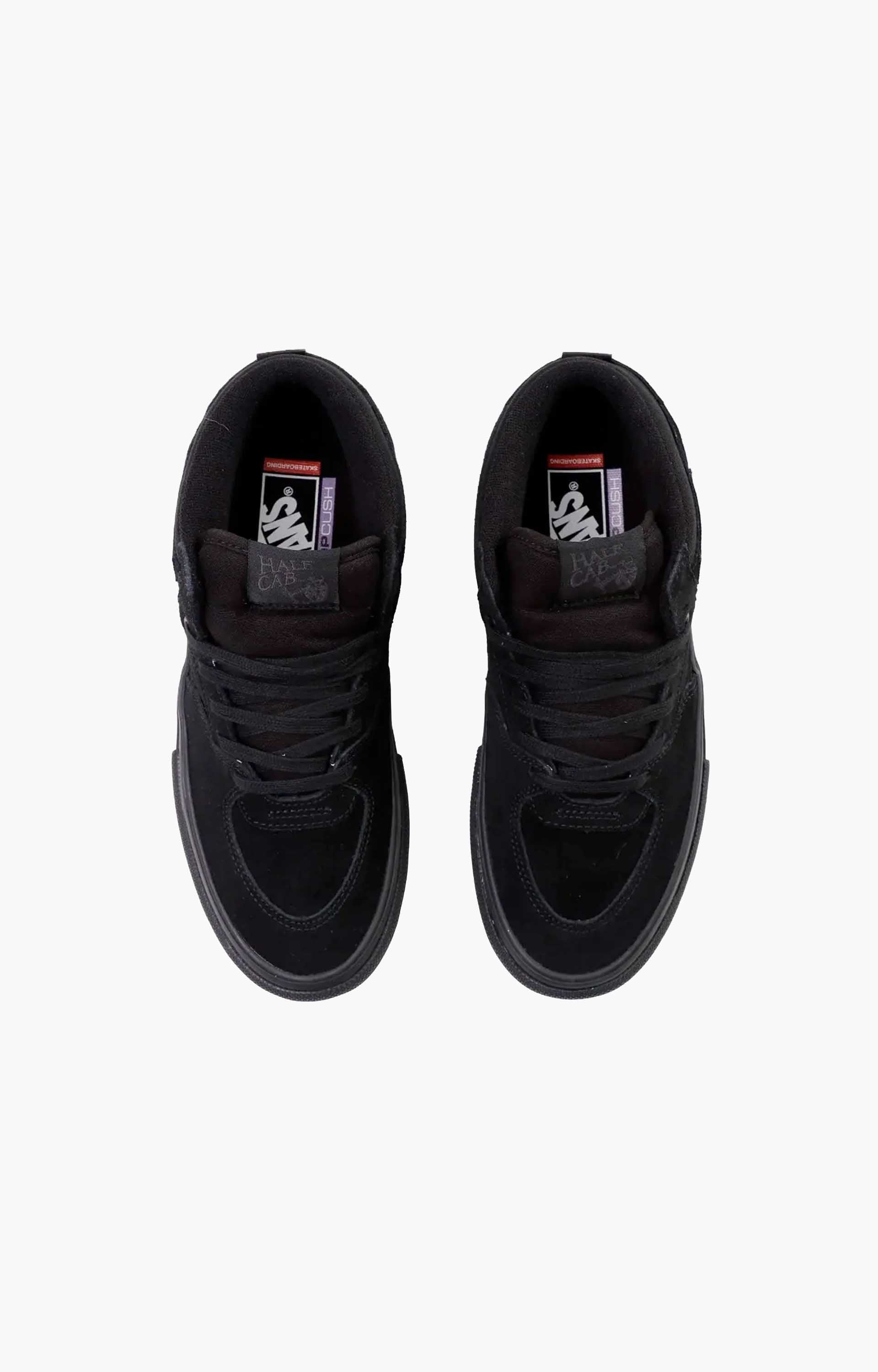 Vans Skate Half Cab Shoe, Black/Black