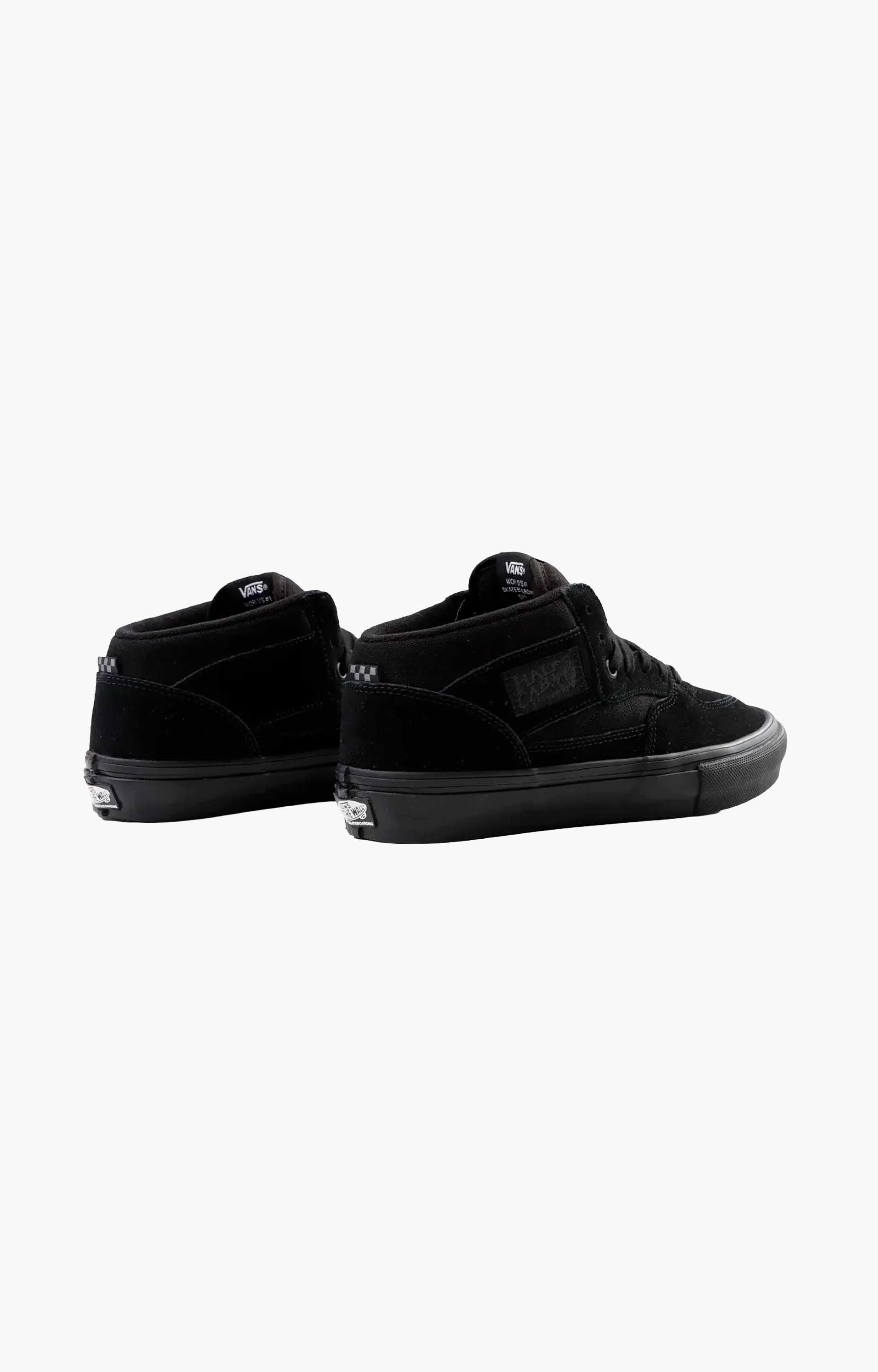 Vans Skate Half Cab Shoe, Black/Black