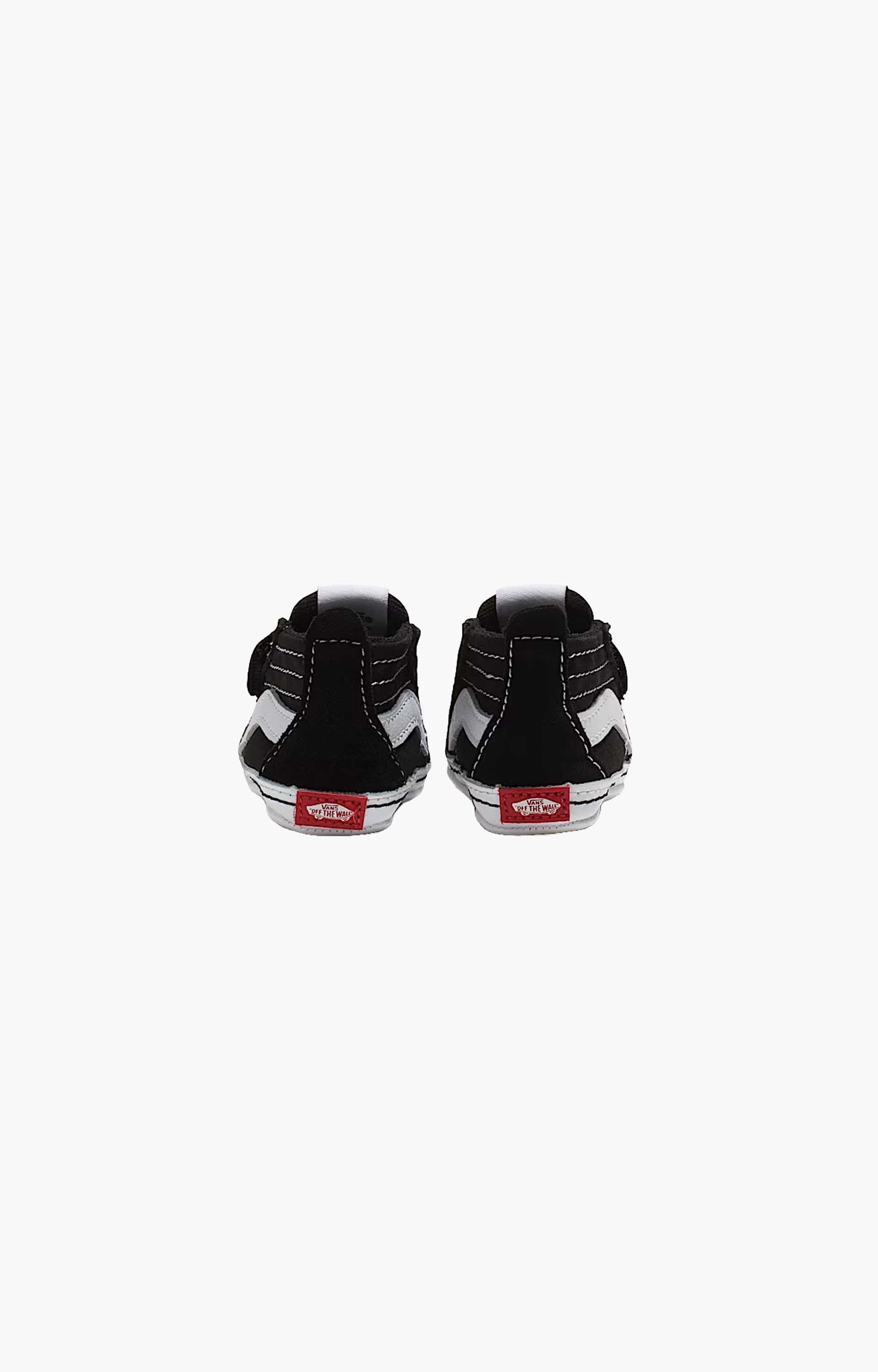 Vans Sk8-Hi Crib Shoe, Black/True White