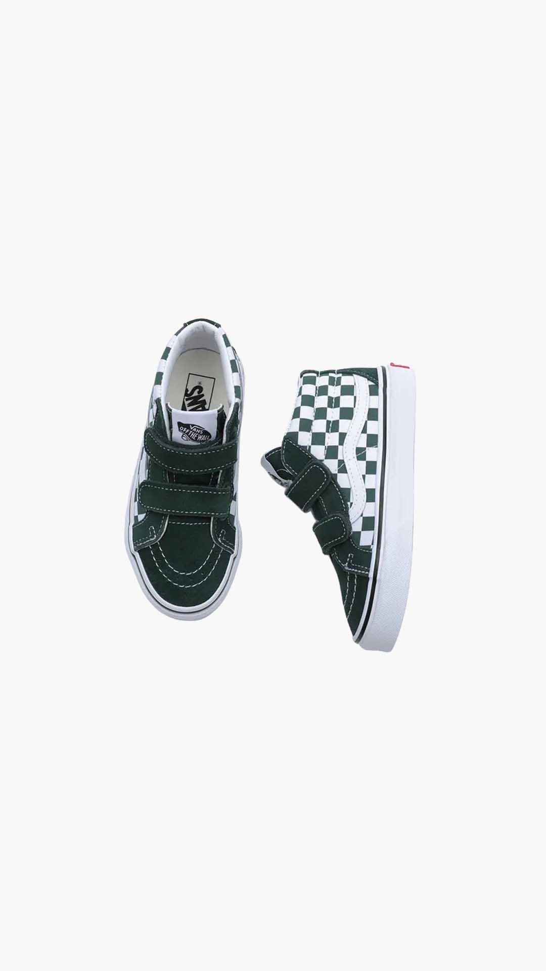 Vans Kids Sk8-Mid Reissue V, Theory Checkerboard Mountain View