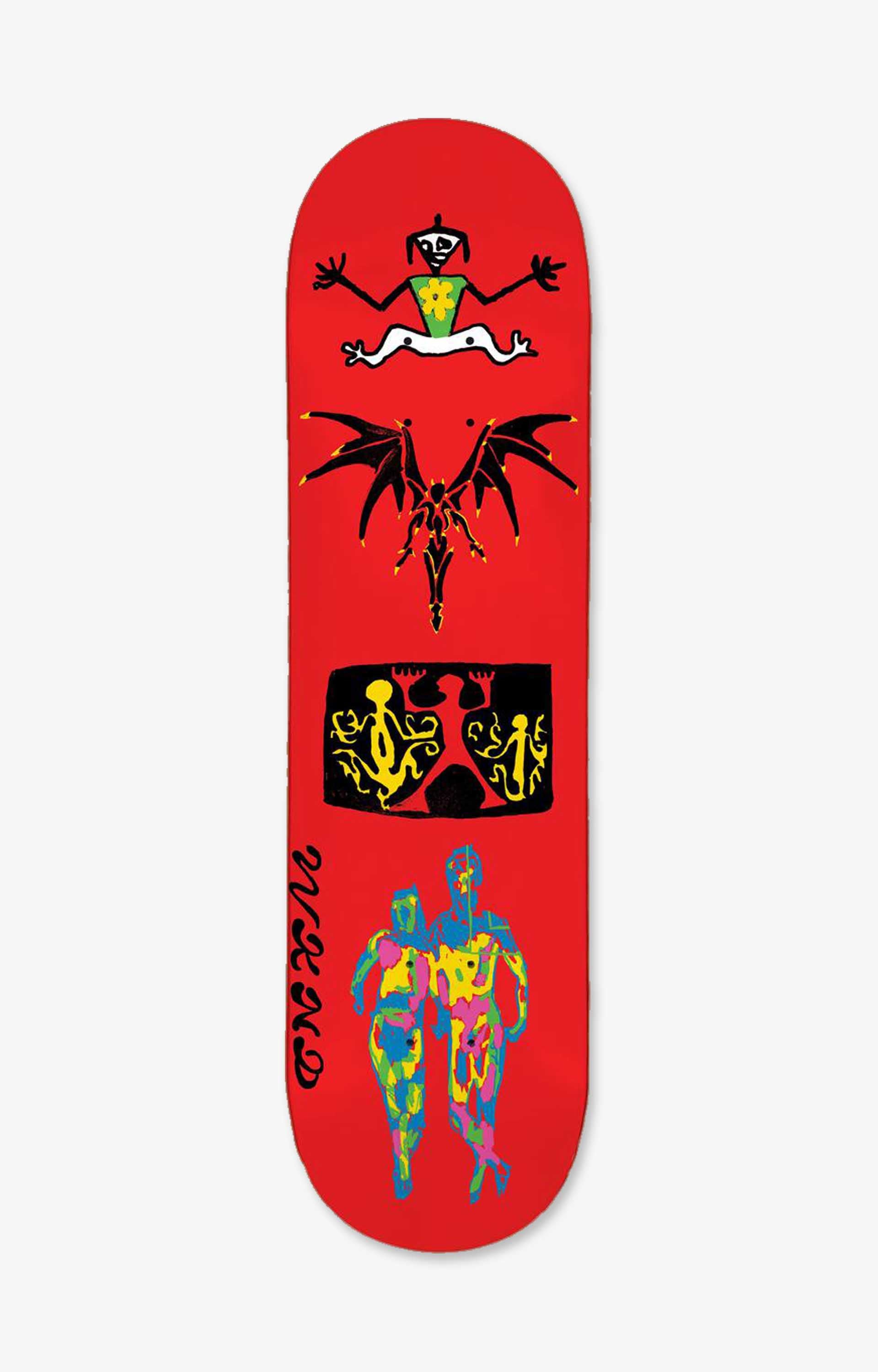 WKND Heated Team Logo Skateboard Deck, 8.0 BP" Concrete Skate Supply