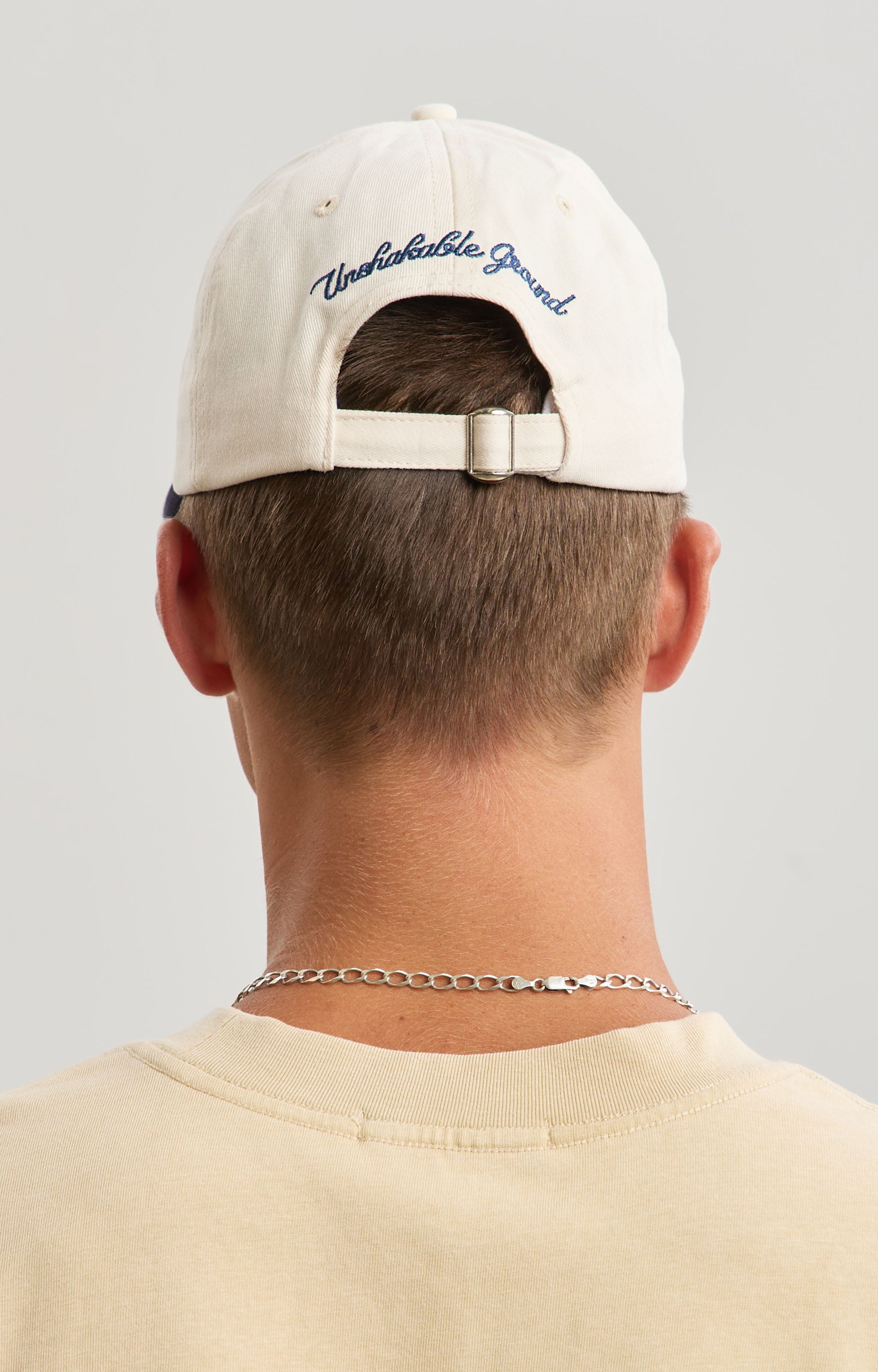 Concrete Skate League Cap, Navy/Taupe