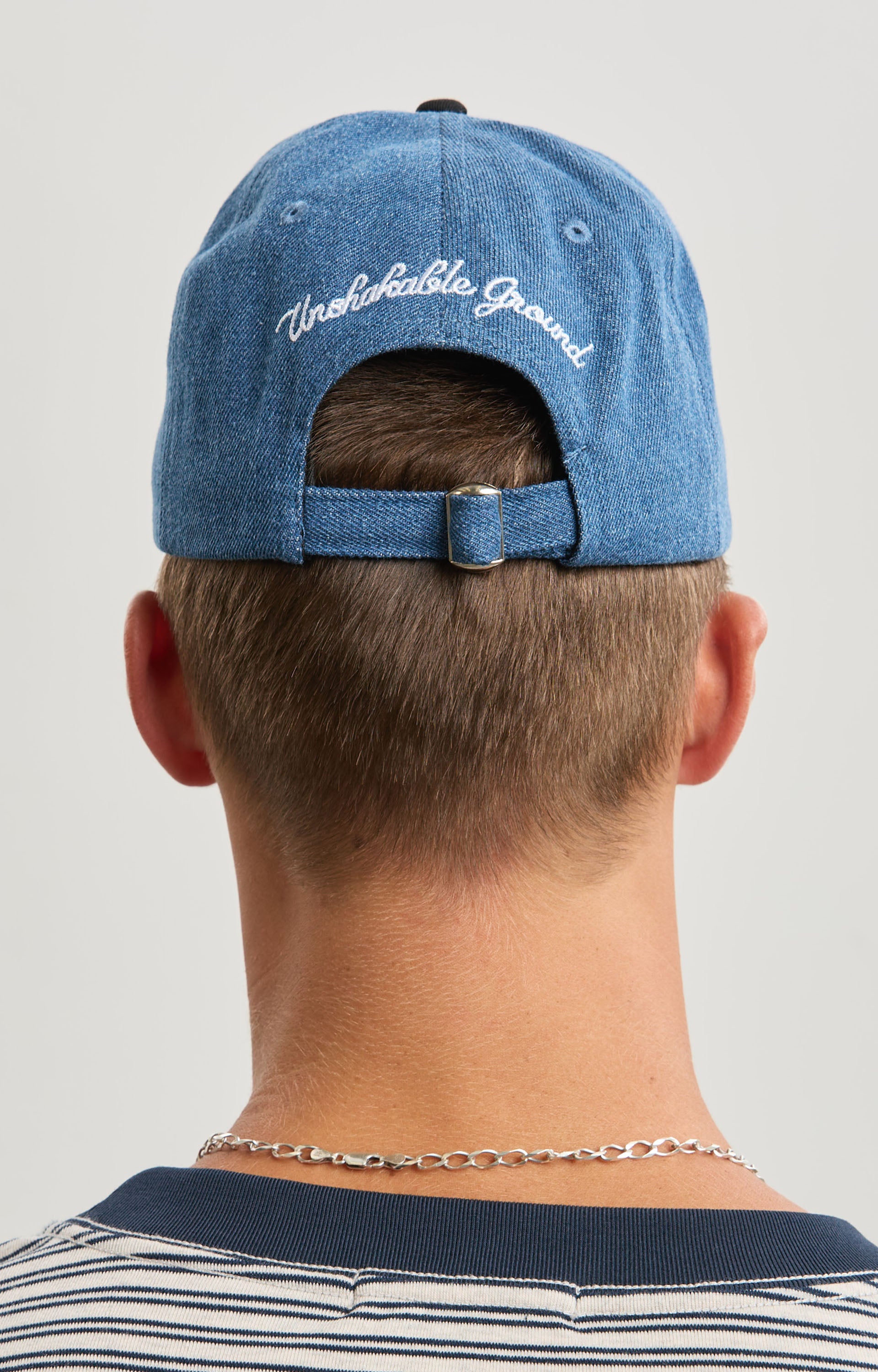 Concrete Skate League Cap, Indigo/Black