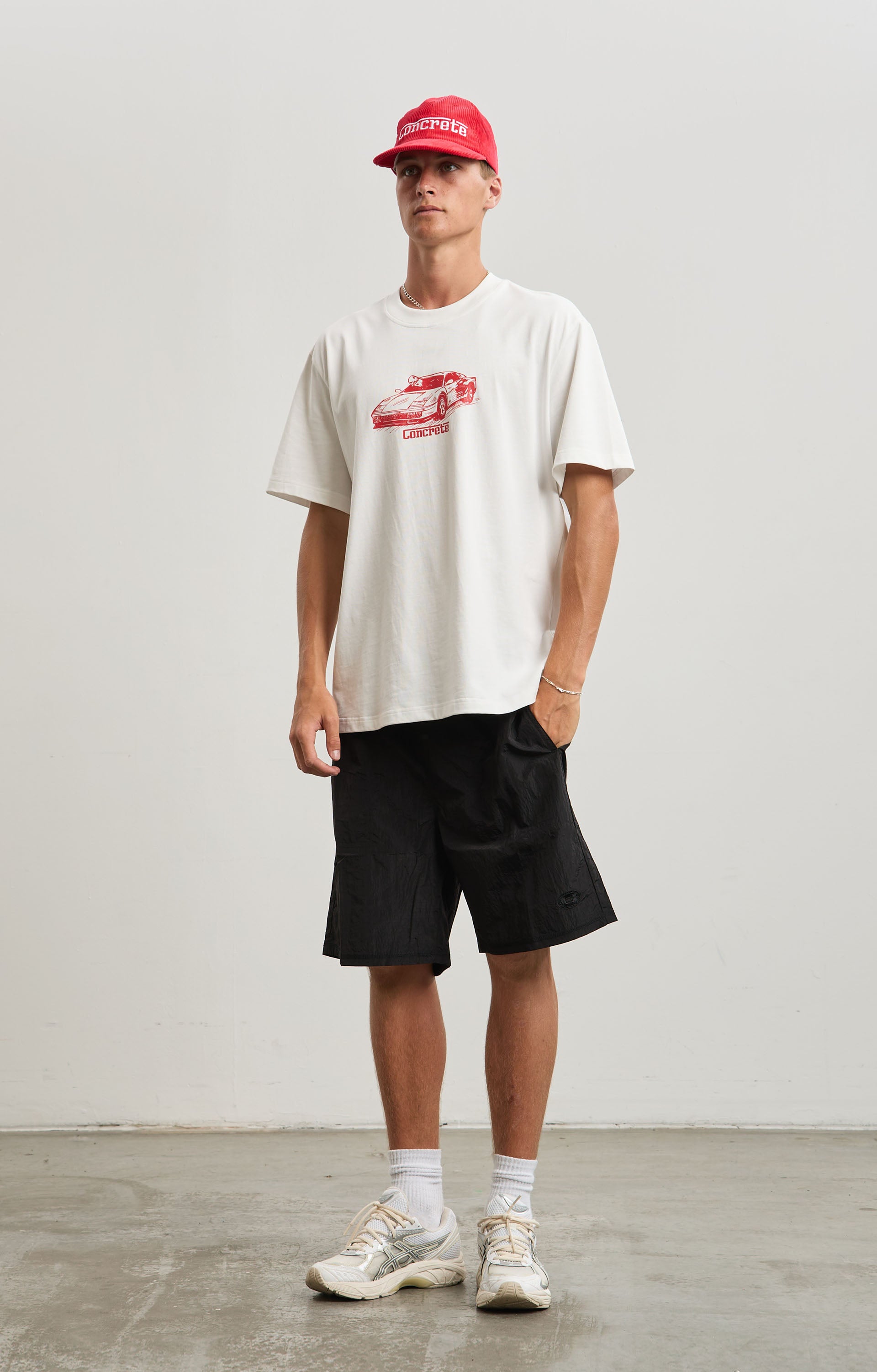 Concrete International Ripstop Nylon Short, Black