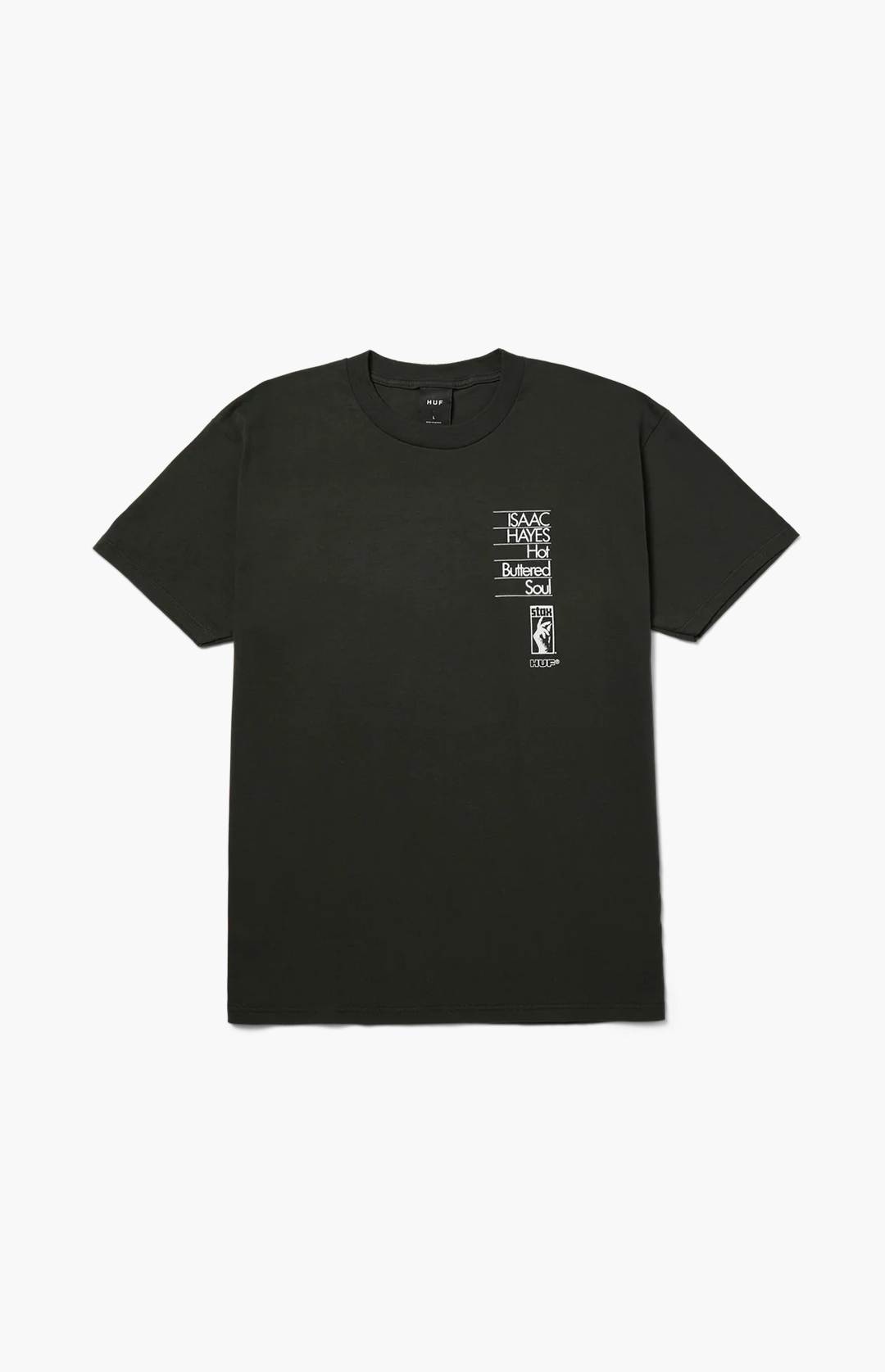 HUF Hot Buttered Heavyweight T-Shirt, Vintage Black