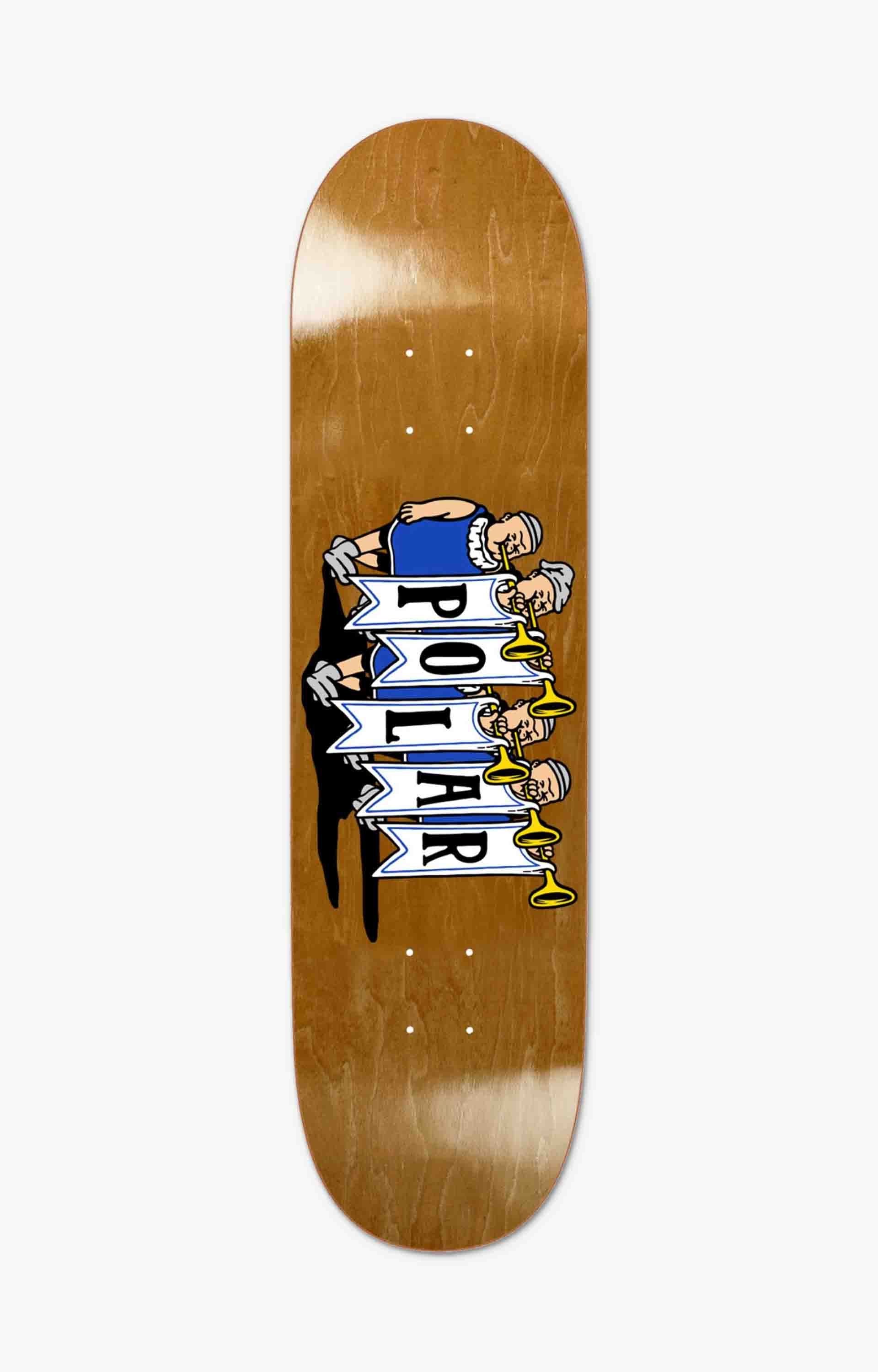 Polar Skate Co Trumpets Team Model Skateboard Deck, 8.0"