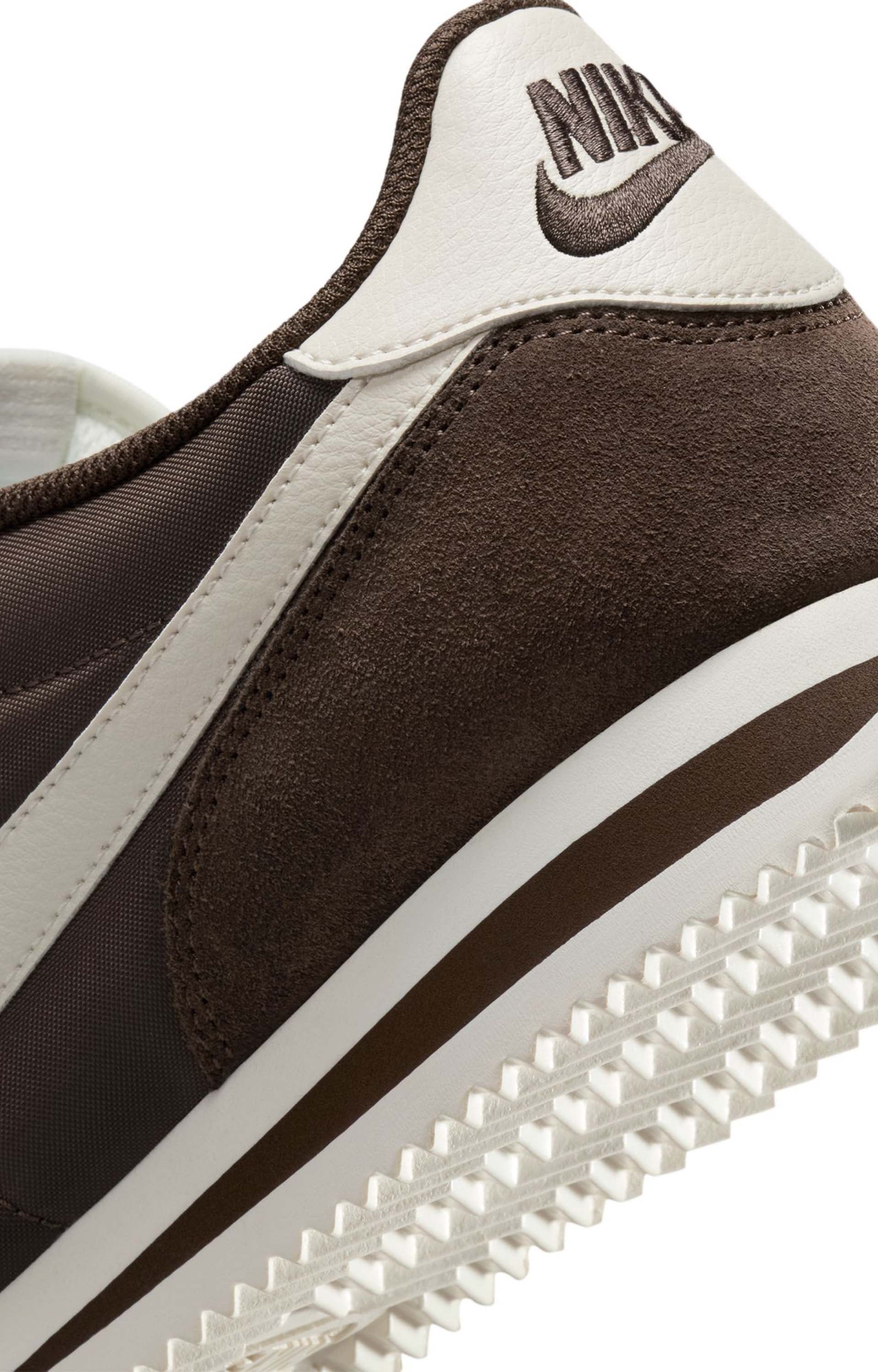 Nike Cortez Textile Shoes, Baroque Brown/Sail/Light Orewood Brown