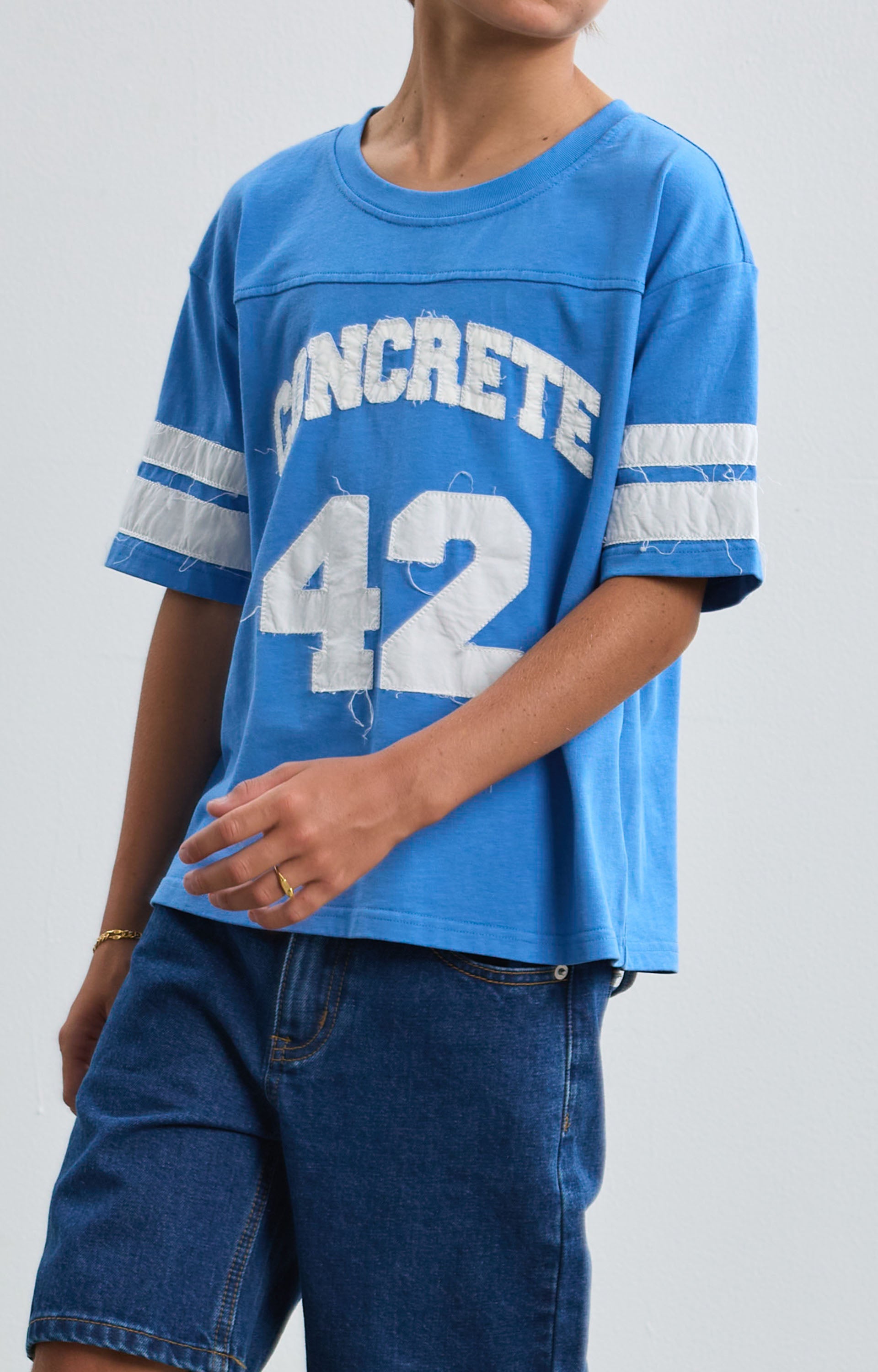 Concrete Youth League T-Shirt, Royal Blue