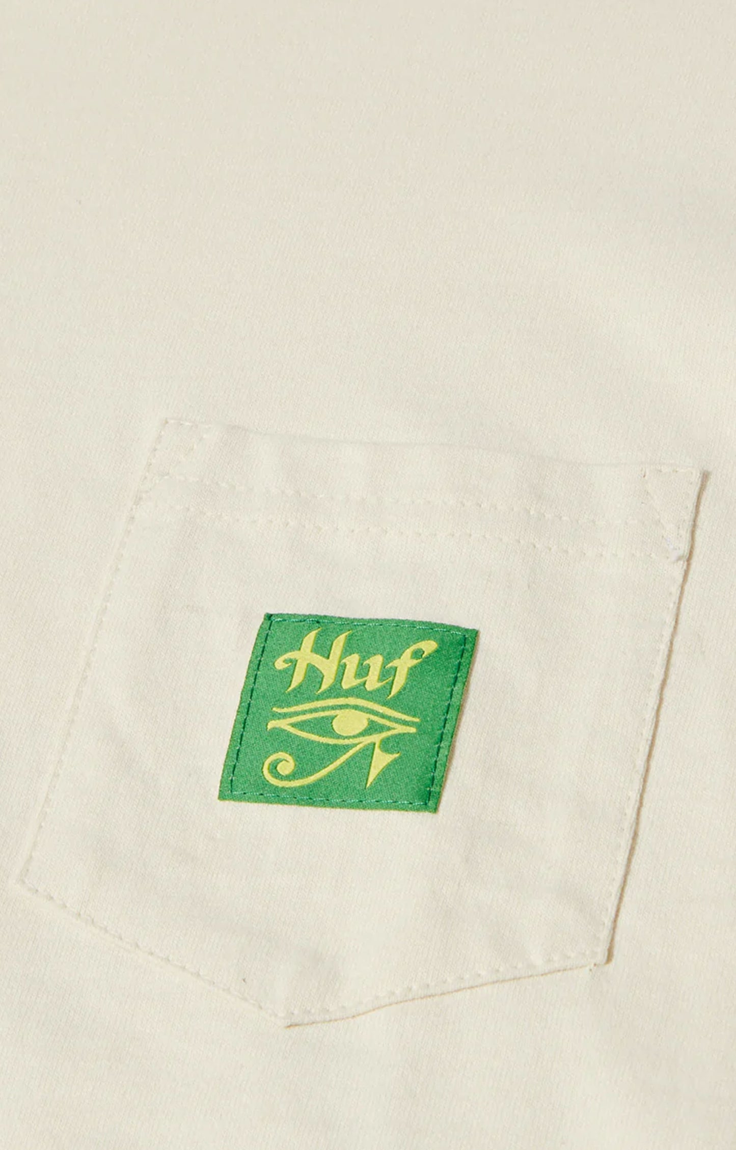 HUF Horus Pocket T-Shirt, Bone
