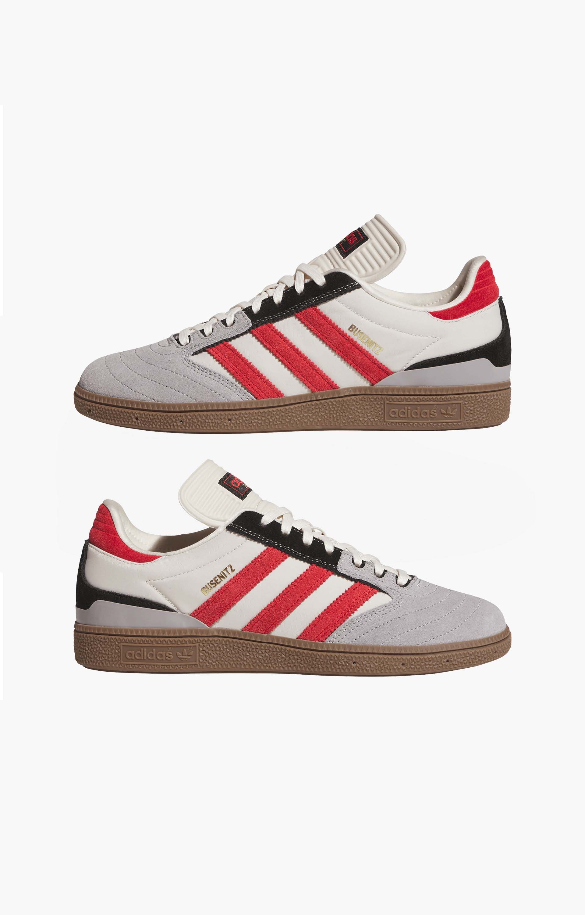 Adidas Busenitz Shoes, Bliss/Better Scarlet/Gum