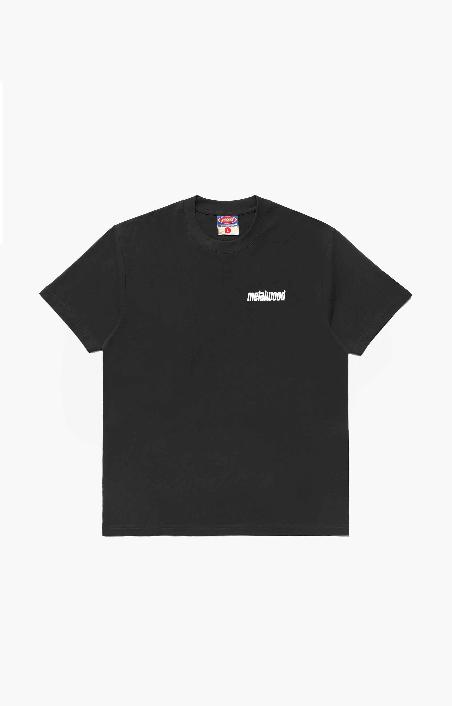 Metalwood Pool T-Shirt, Black