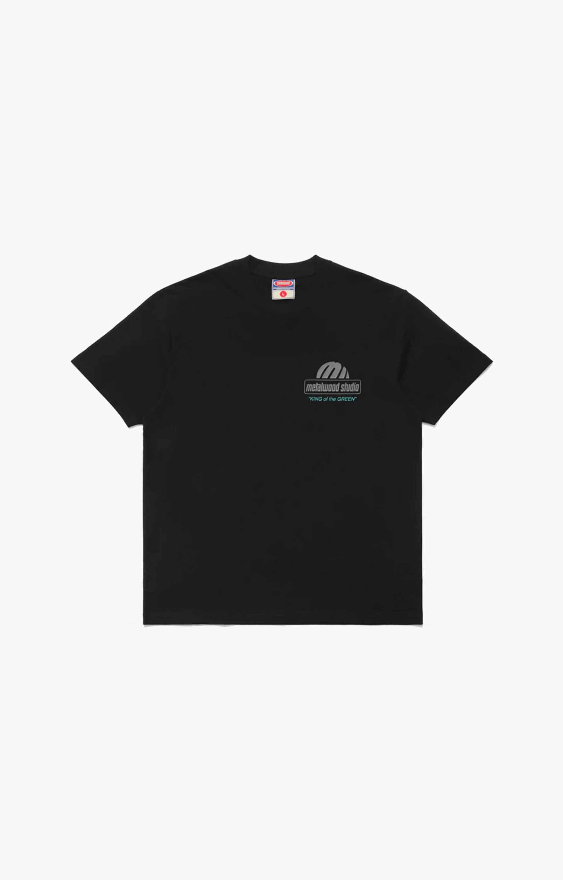Metalwood King Of The Greens T-Shirt, Black