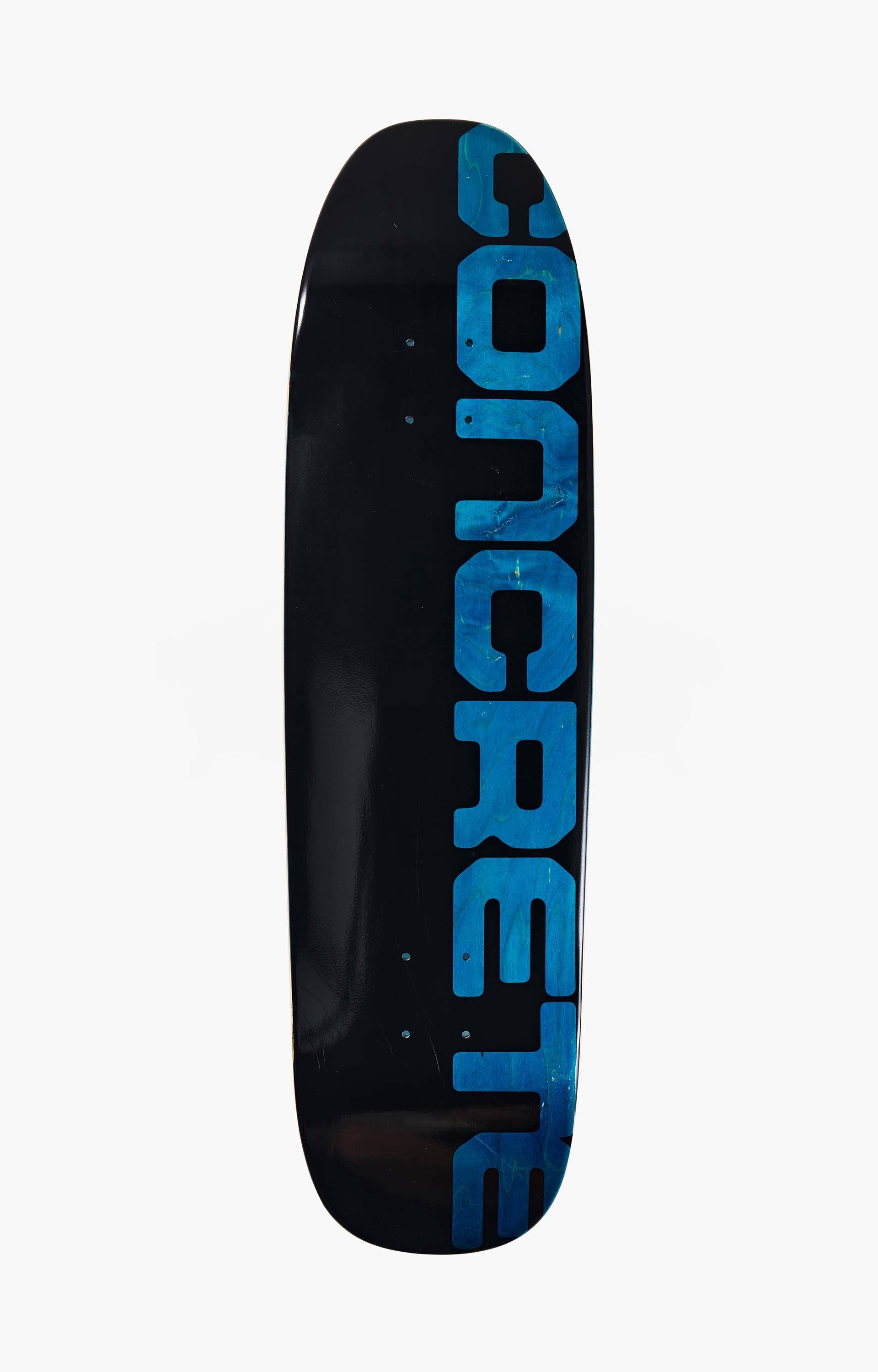 Concrete Foundation Shape 1 Skateboard Deck, Black