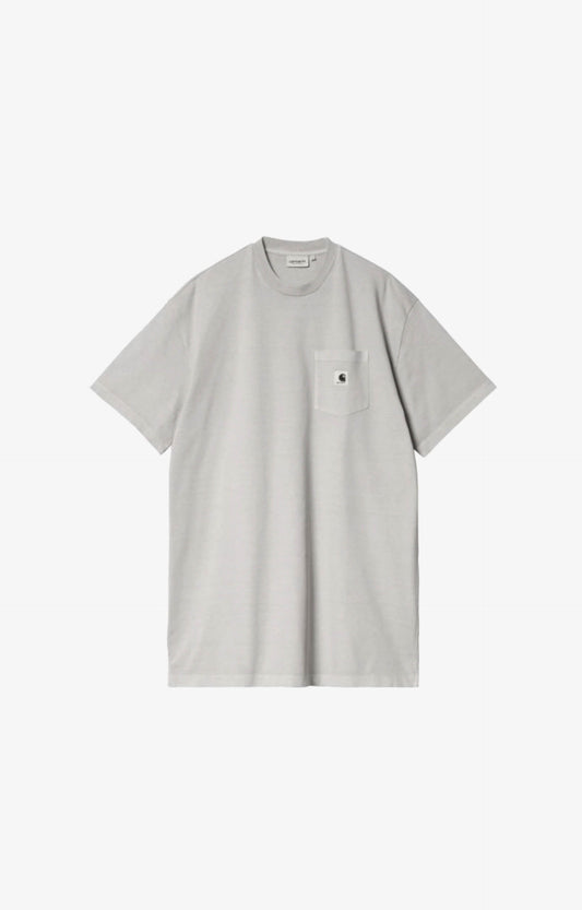 Carhartt WIP Nelson T-Shirt, Sonic Silver Garment Dyed