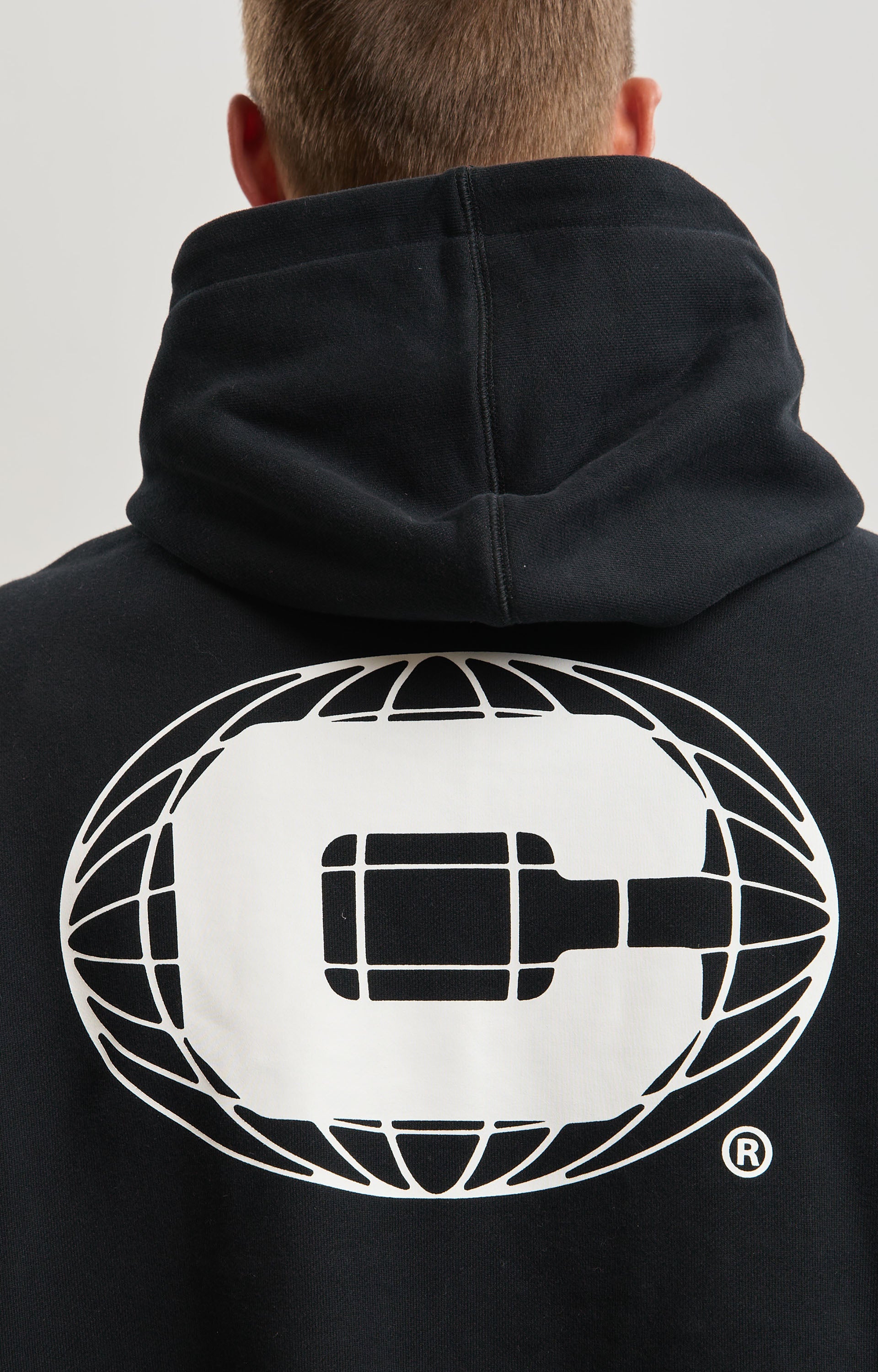 Concrete International Hoodie, Black