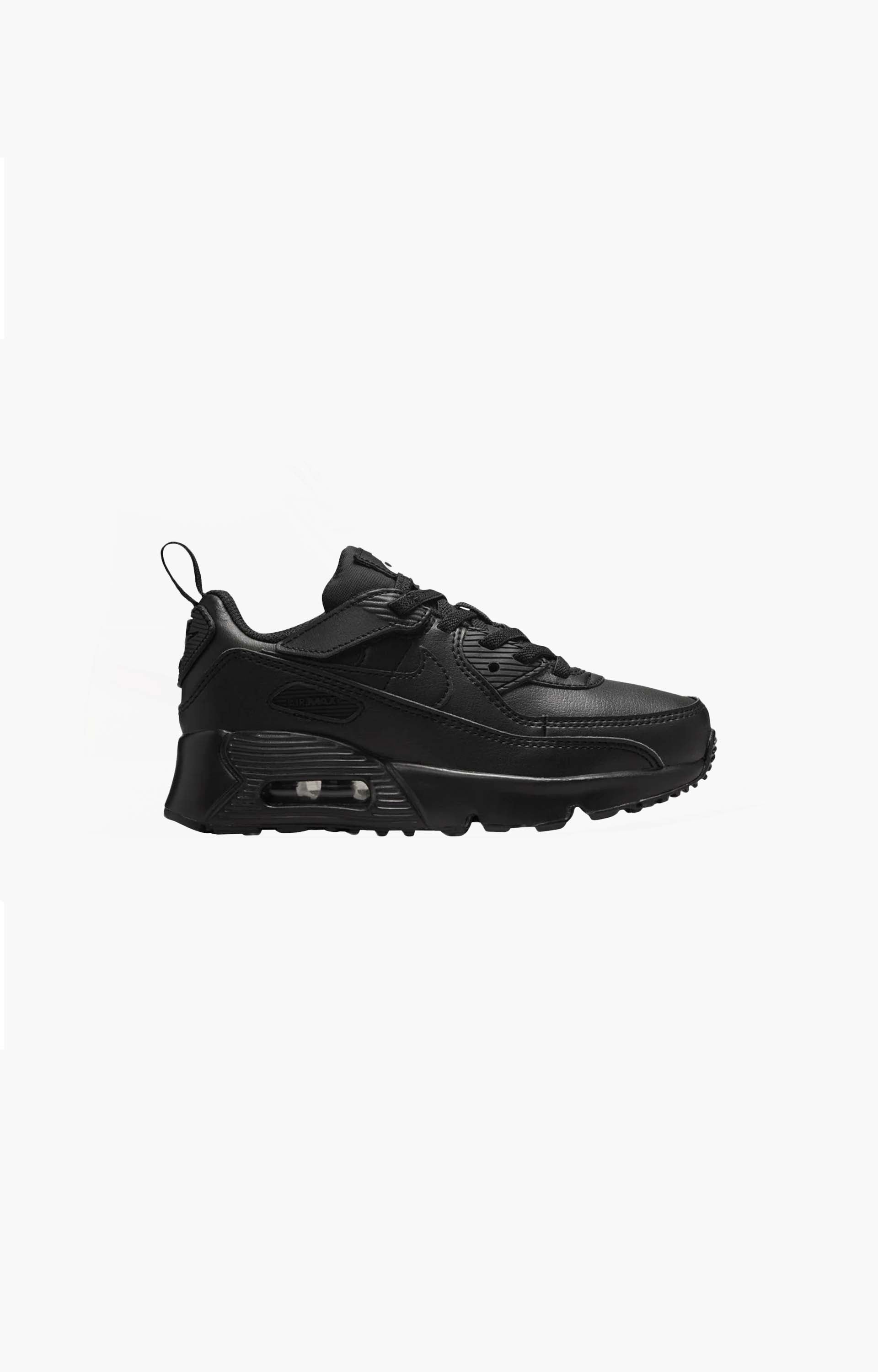 Nike Air Max 90 LTR Youth Shoe, Black/Black
