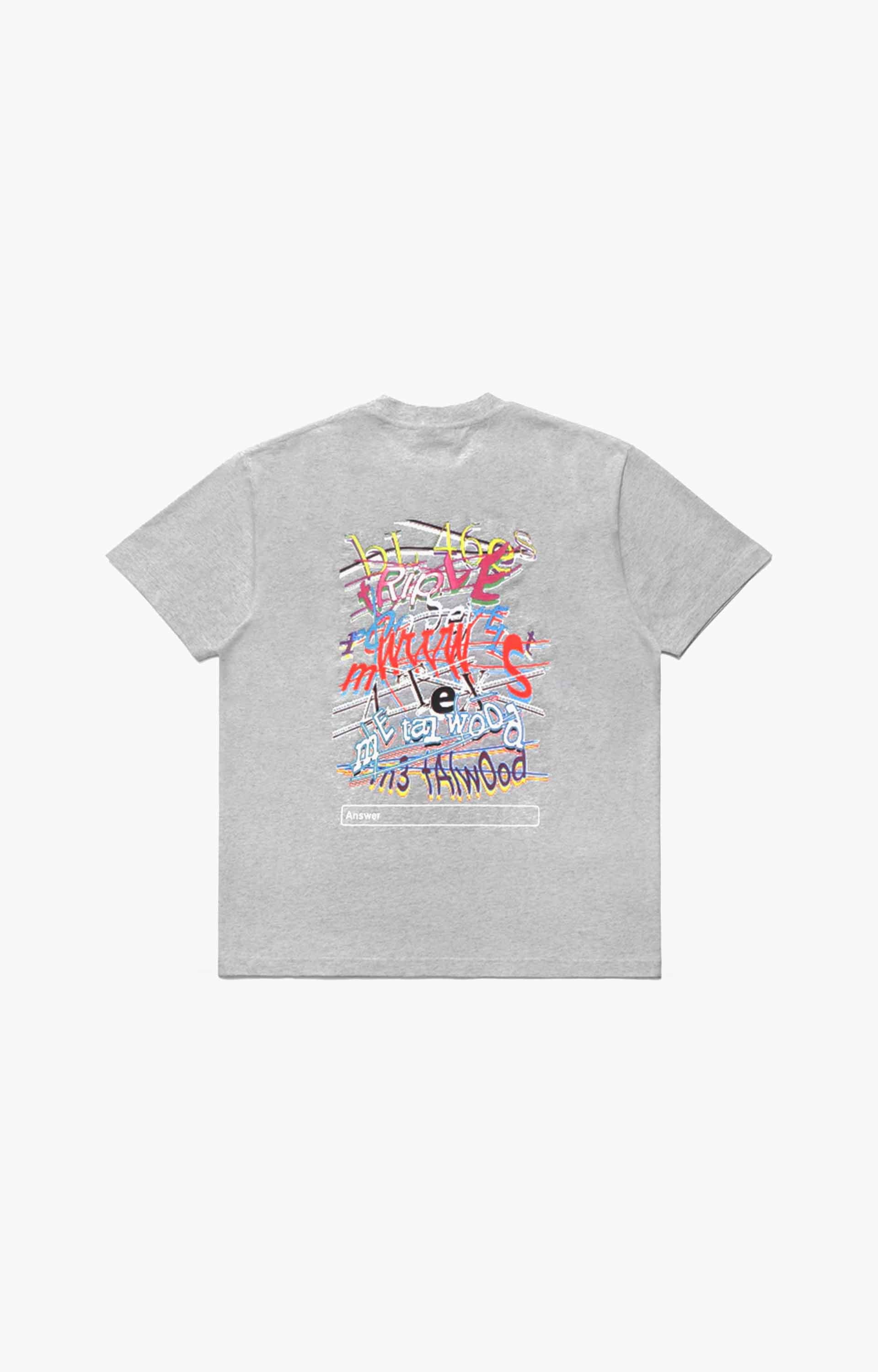 Metalwood Captcha T-Shirt, Grey