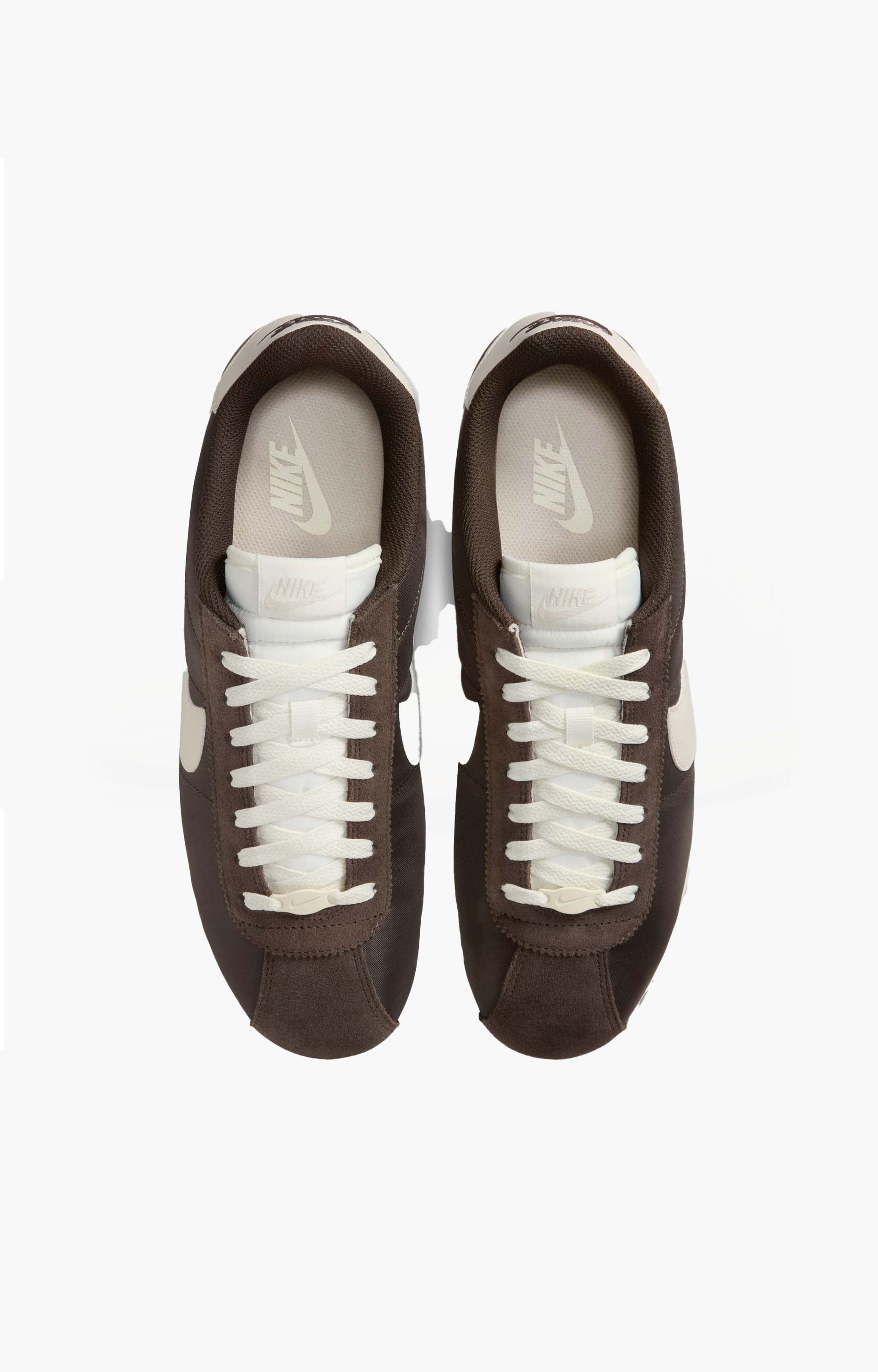 Nike Cortez Textile Shoes, Baroque Brown/Sail/Light Orewood Brown