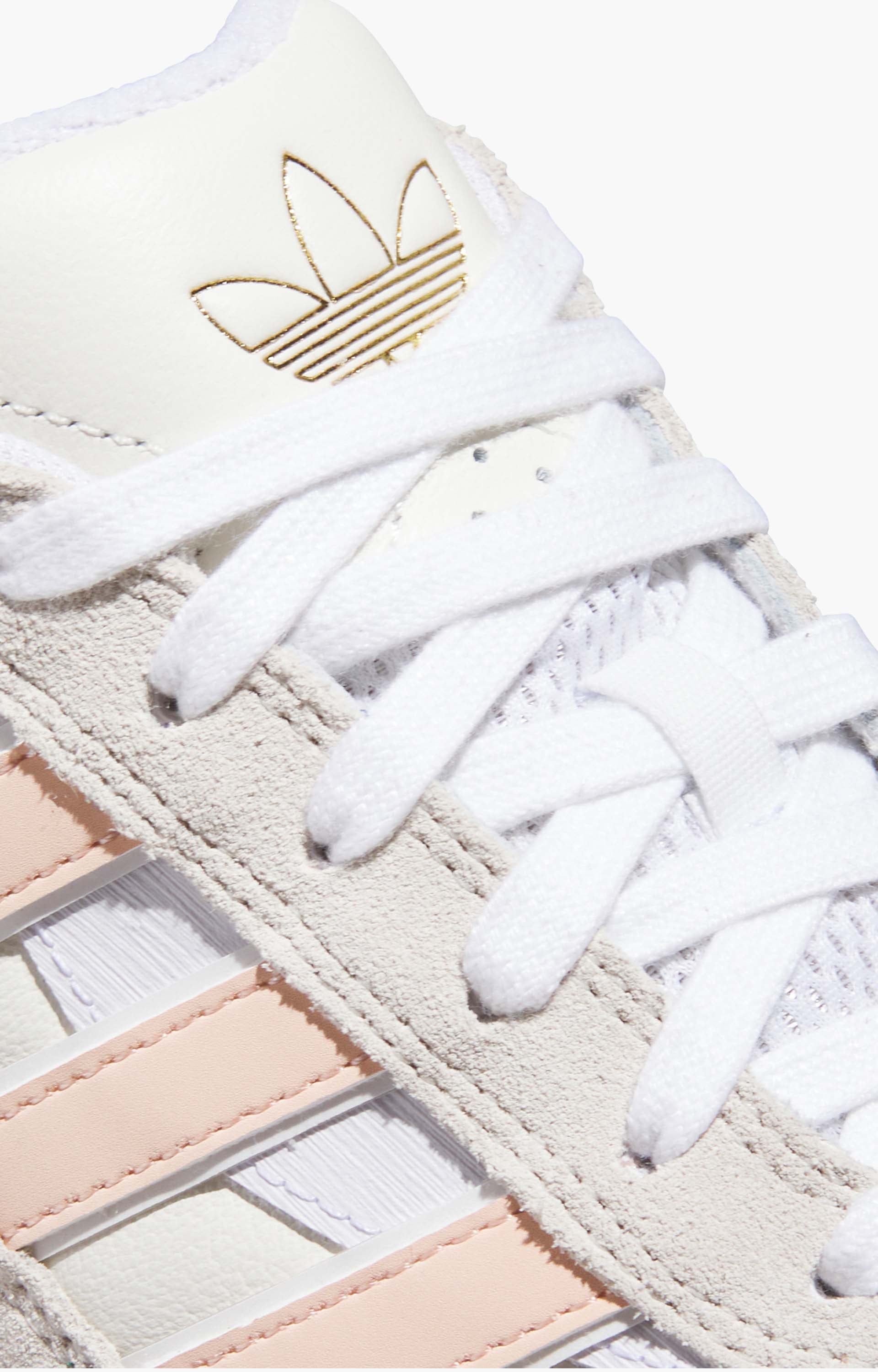 Adidas Tyshawn II Shoes, Wonder White/Powder Coral/Off White