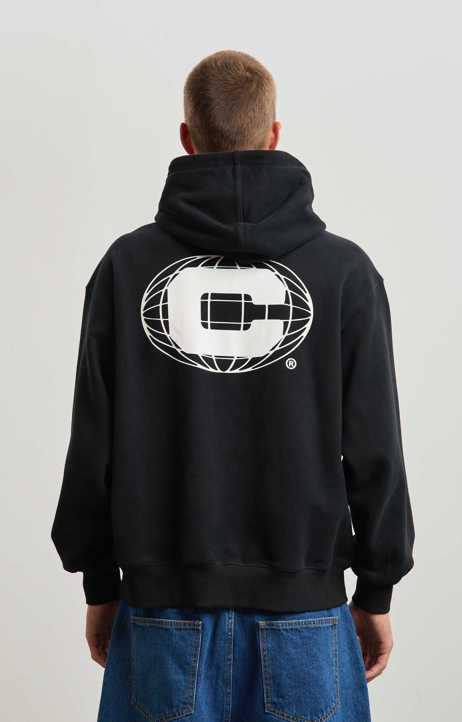 Concrete International Hoodie, Black