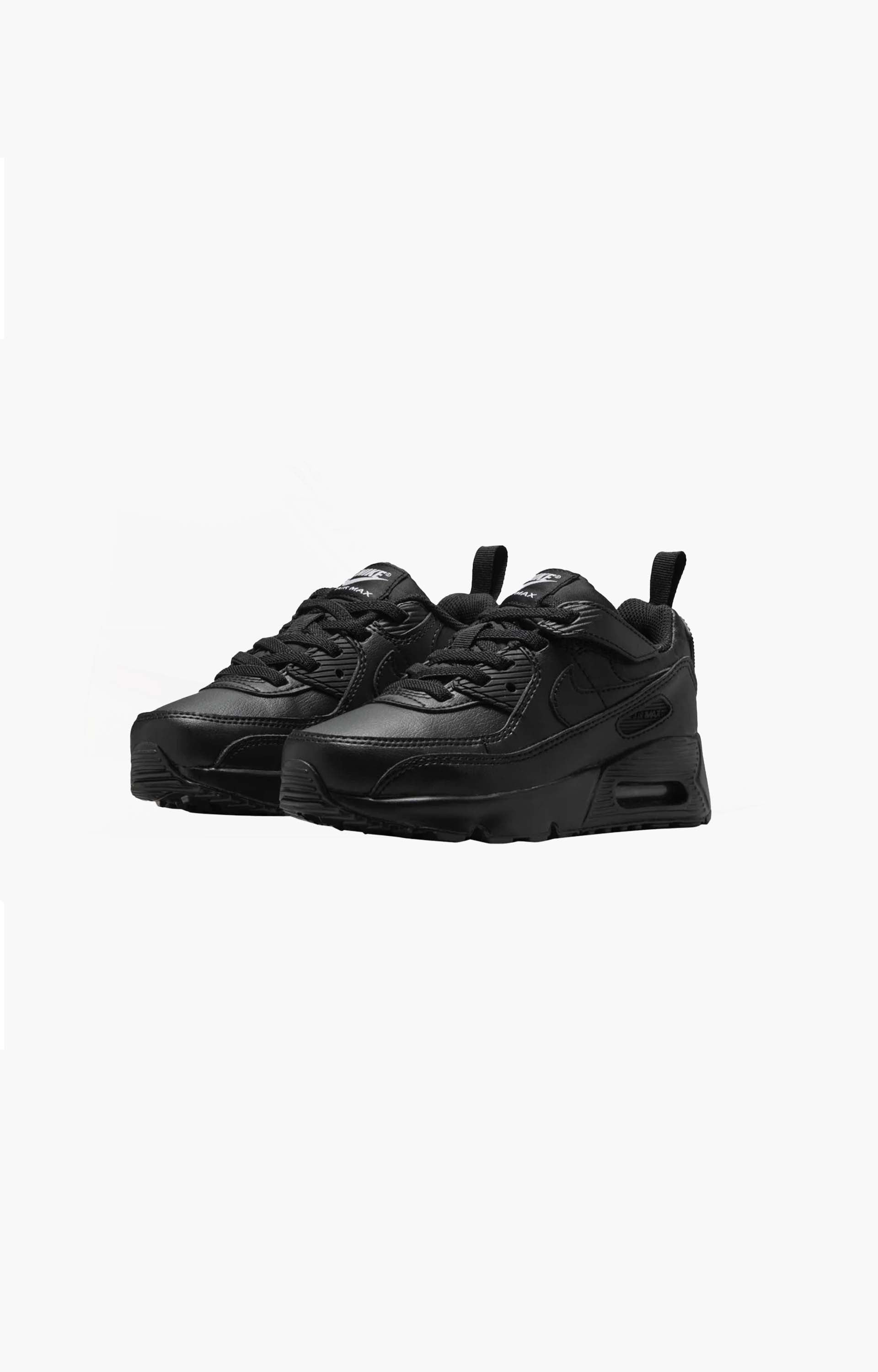 Nike Air Max 90 LTR Youth Shoe, Black/Black